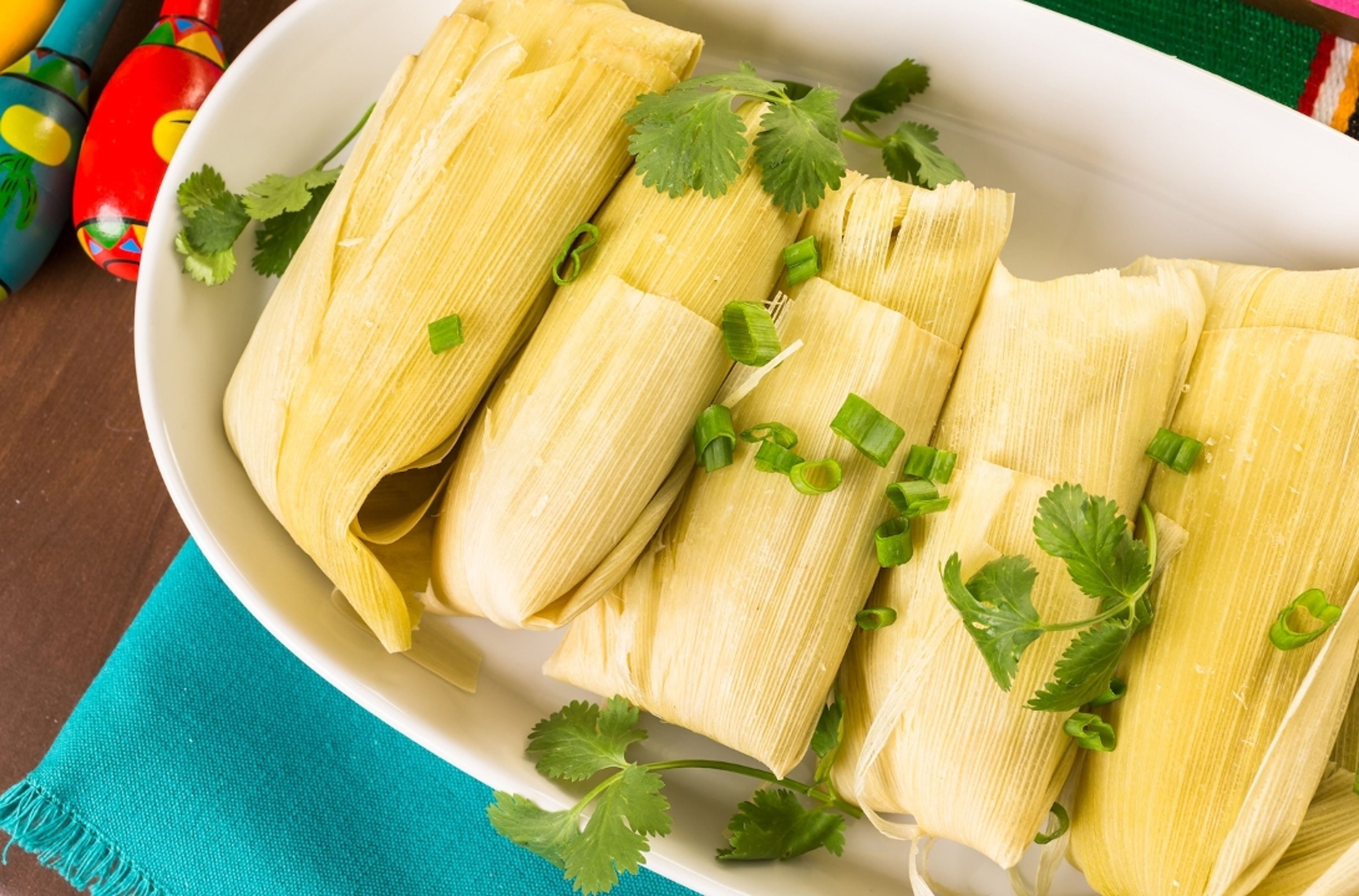 Tamales Plate.