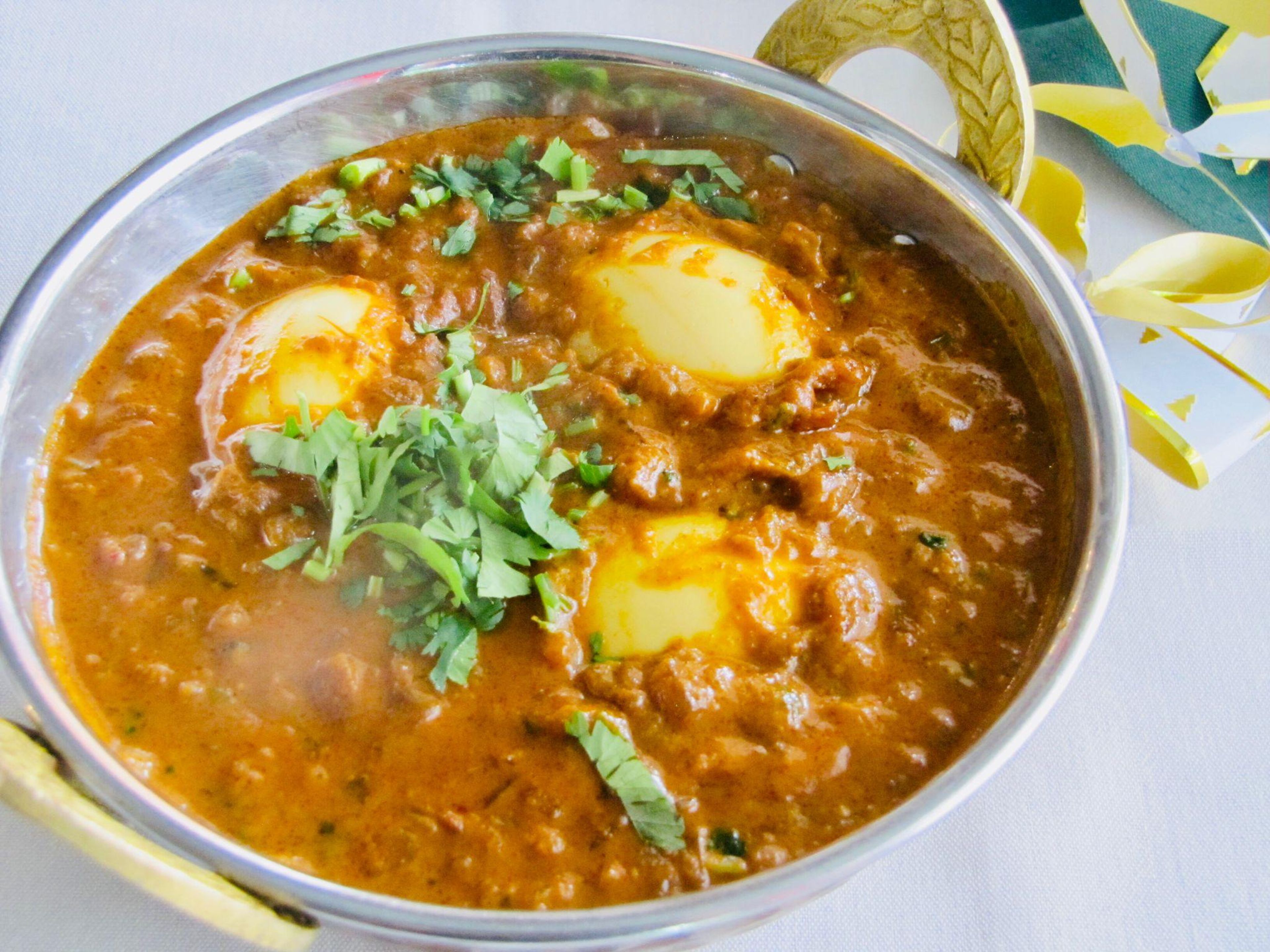 Andhra Egg Curry.