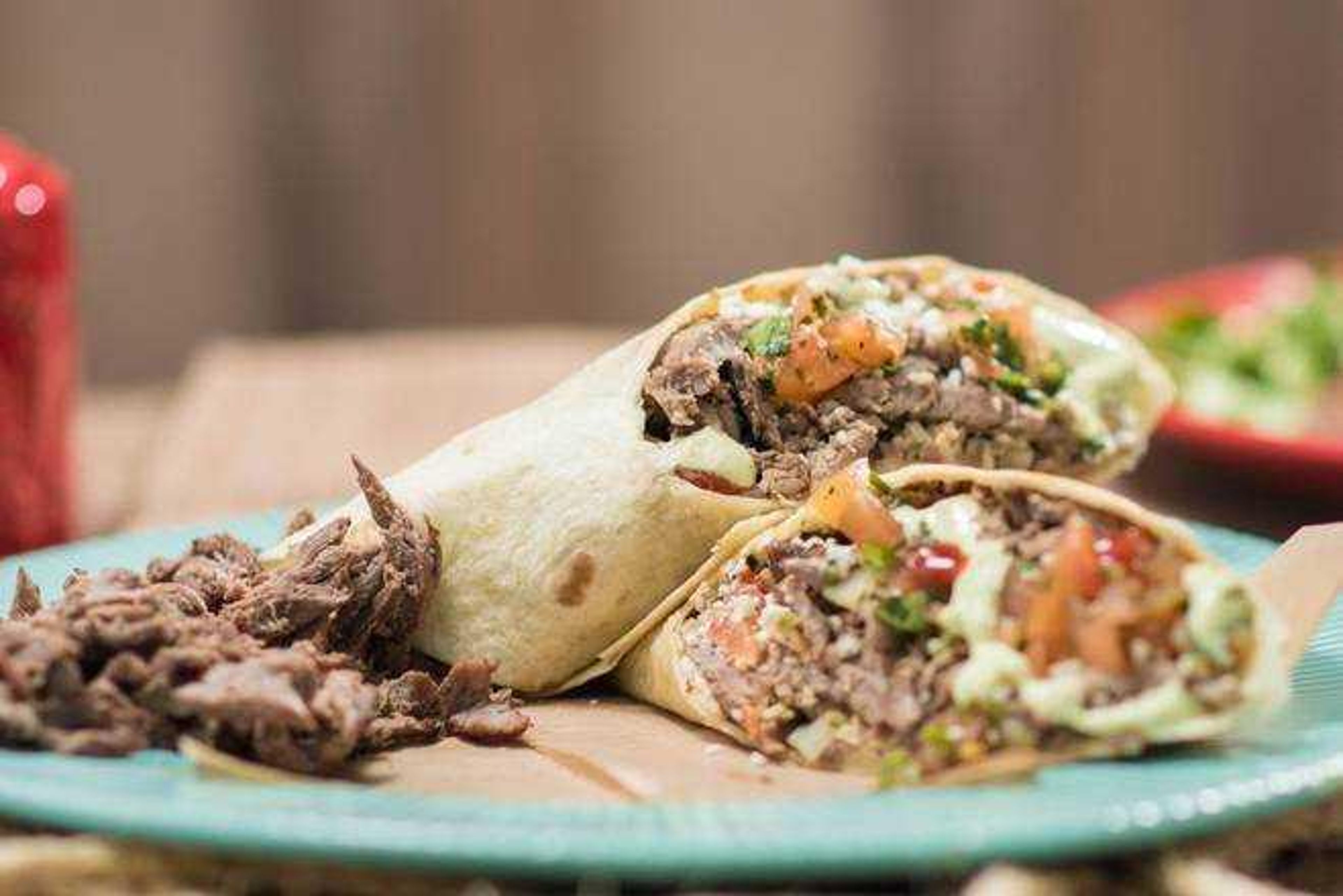 Burrito Pernil al Grill.