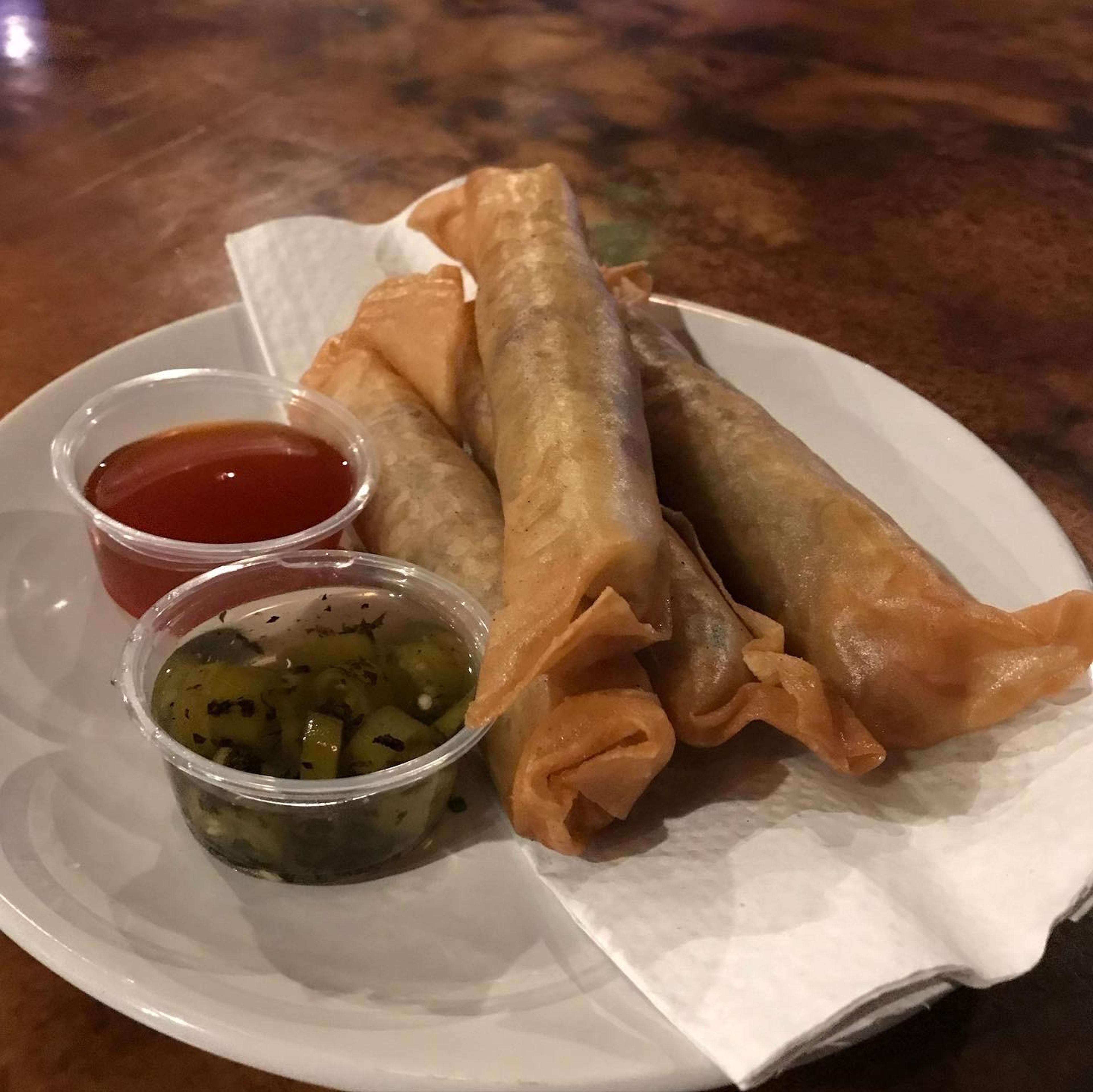 Fried Lumpia Bihon (10 pcs.).