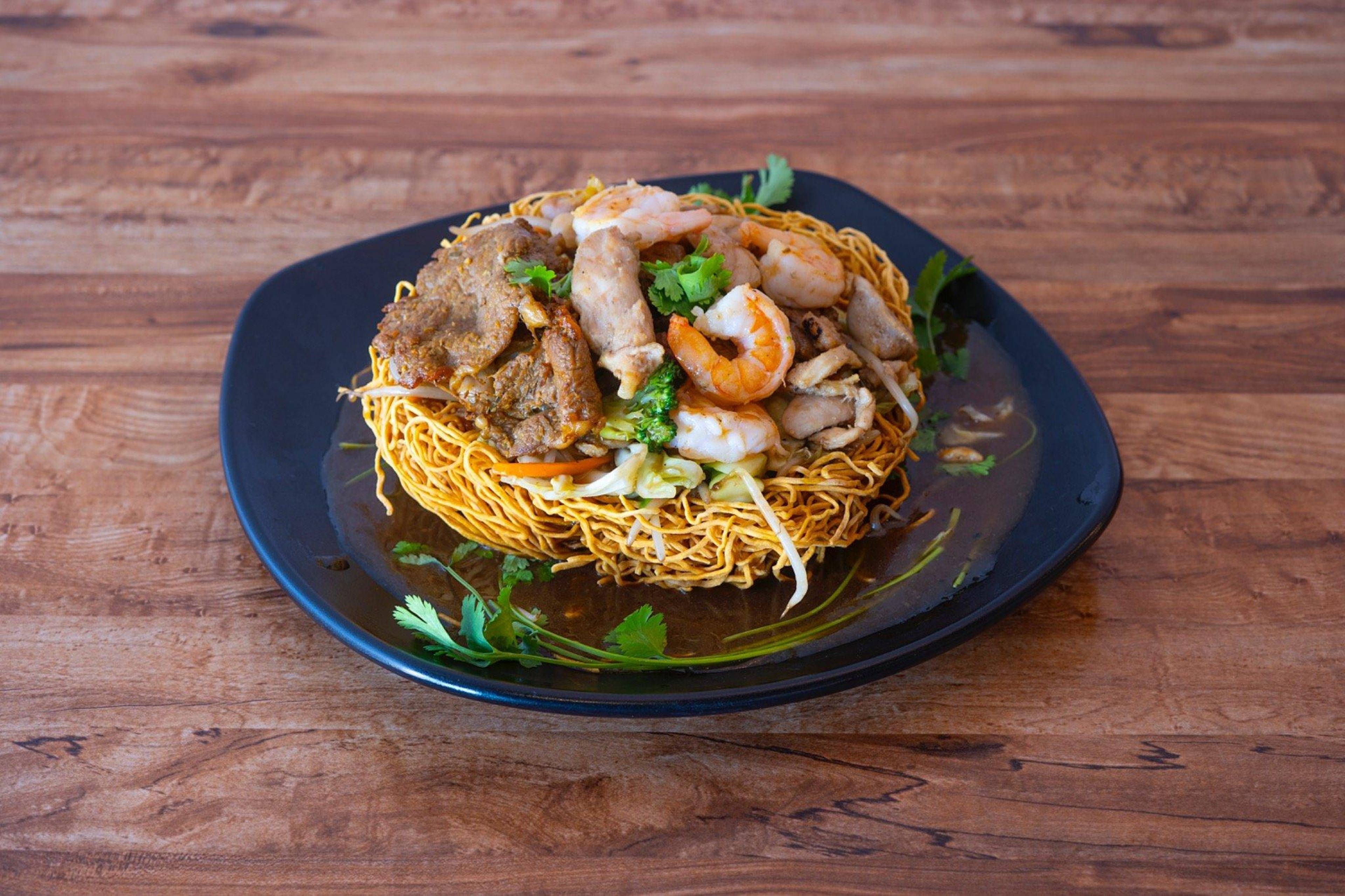 Crispy Chow Mein.