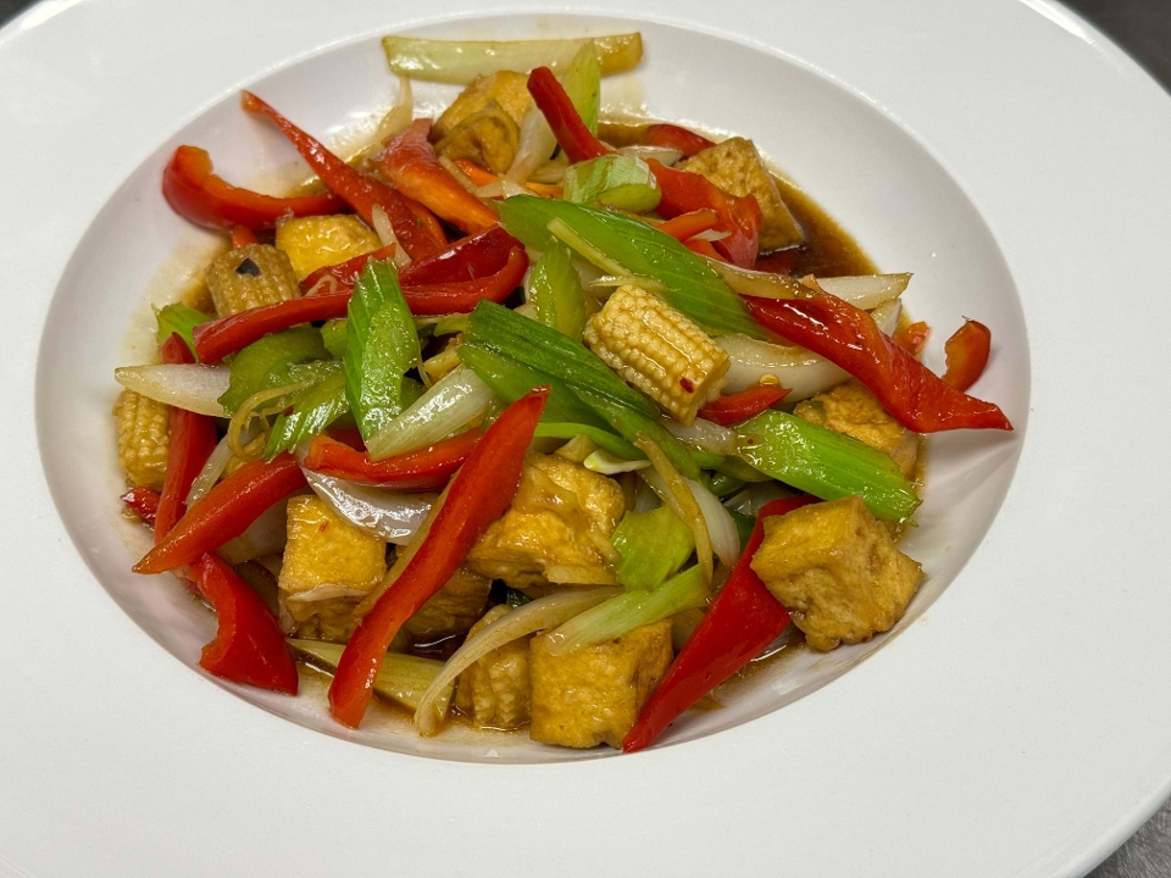 Stir Fried Ginger.