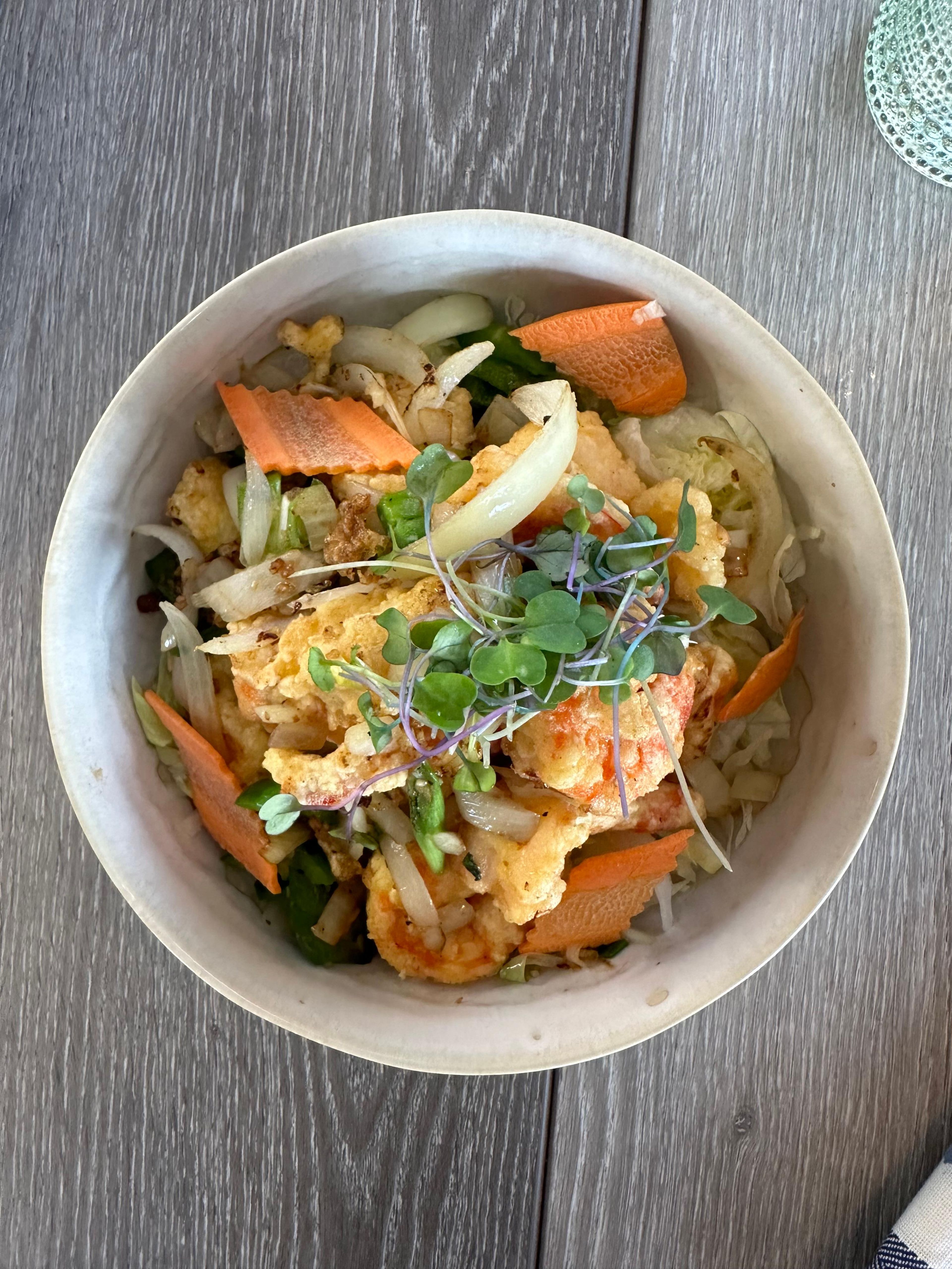 Salt Baked Shrimp (Tom Rang Muoi).