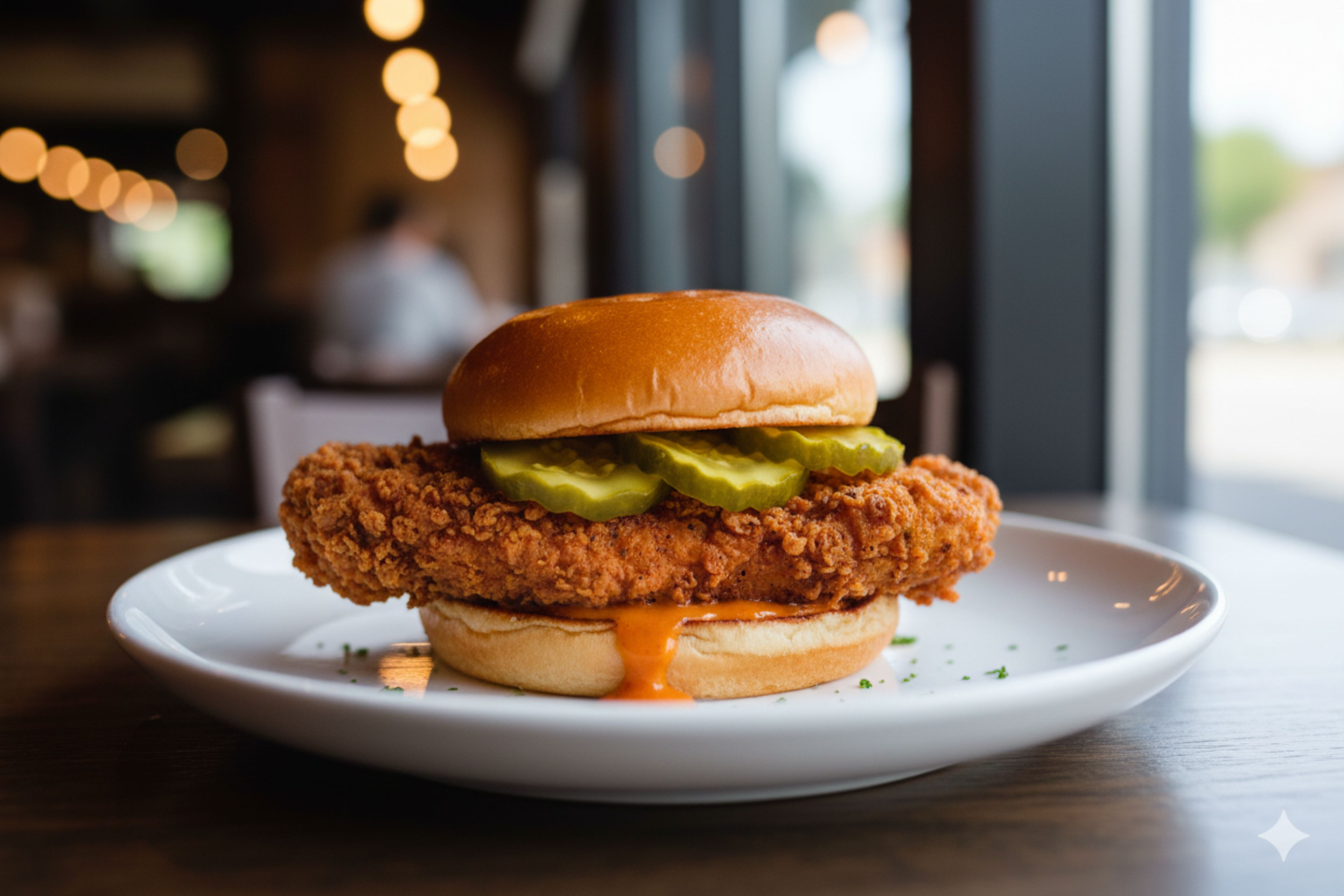 Nashville Hot Chicken Sandwich.