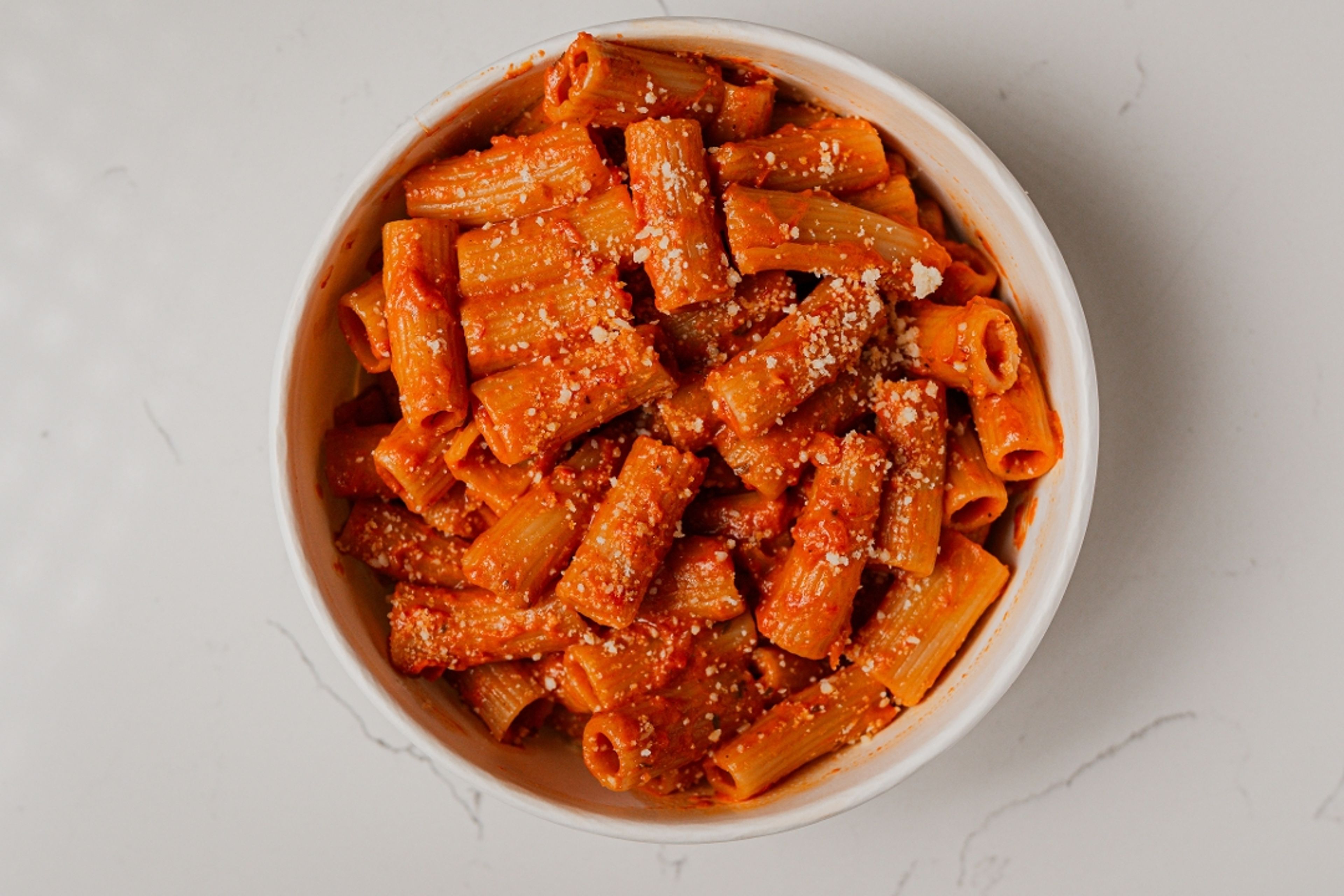 Rigatoni alla Vodka.