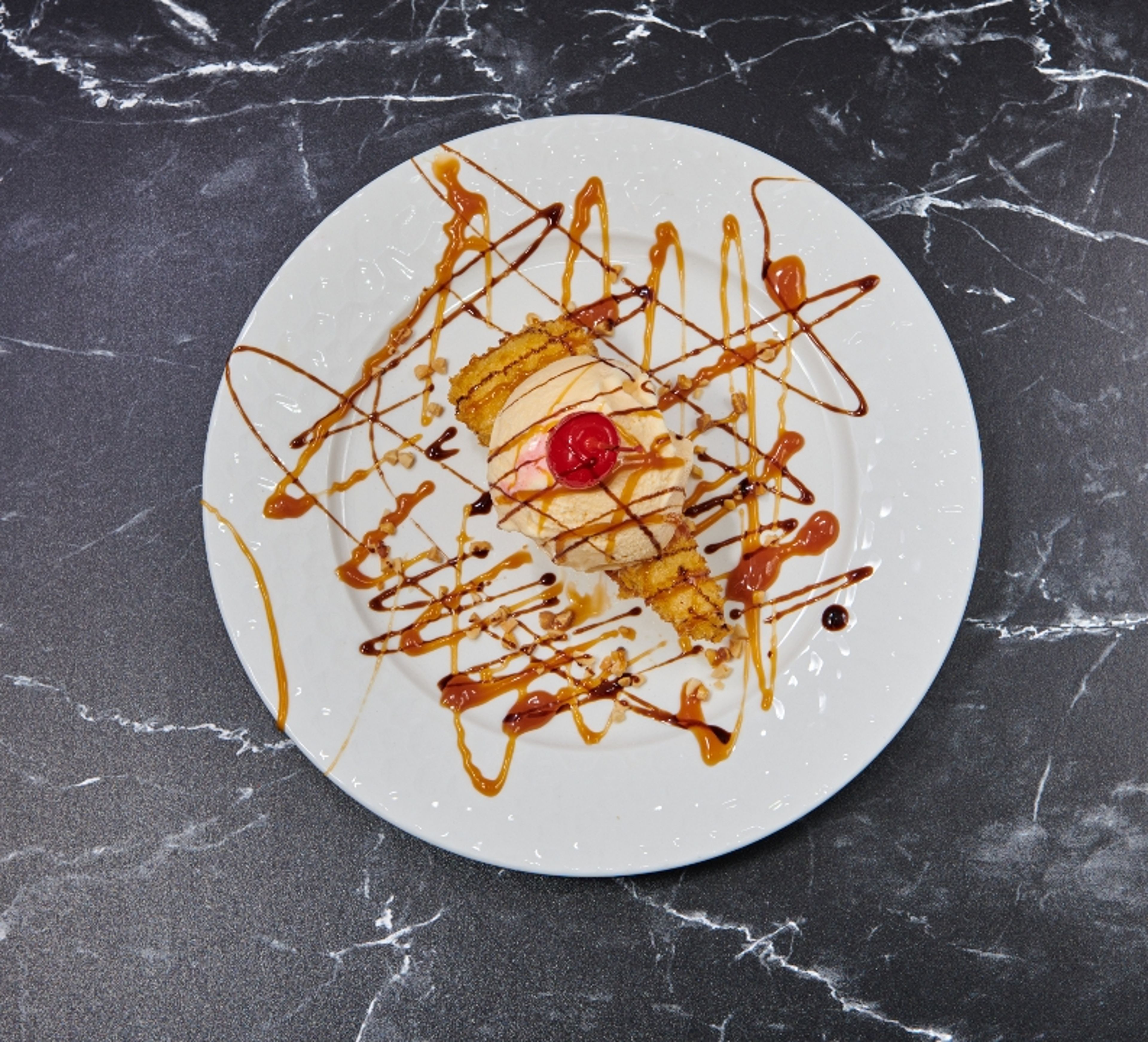 Tempura Cheese Cake.