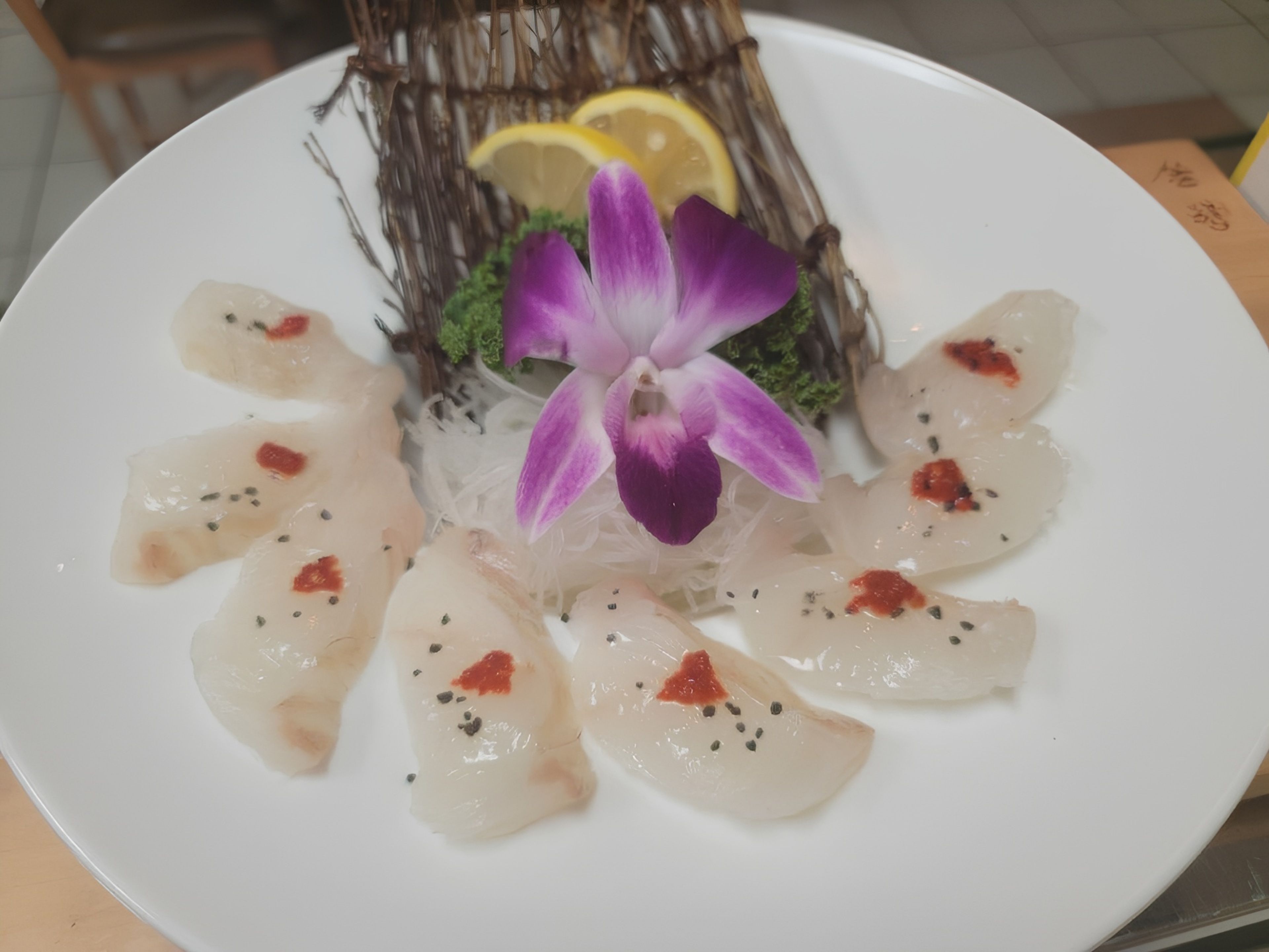 SA3-BLACK SNAPPER CARPACCIO