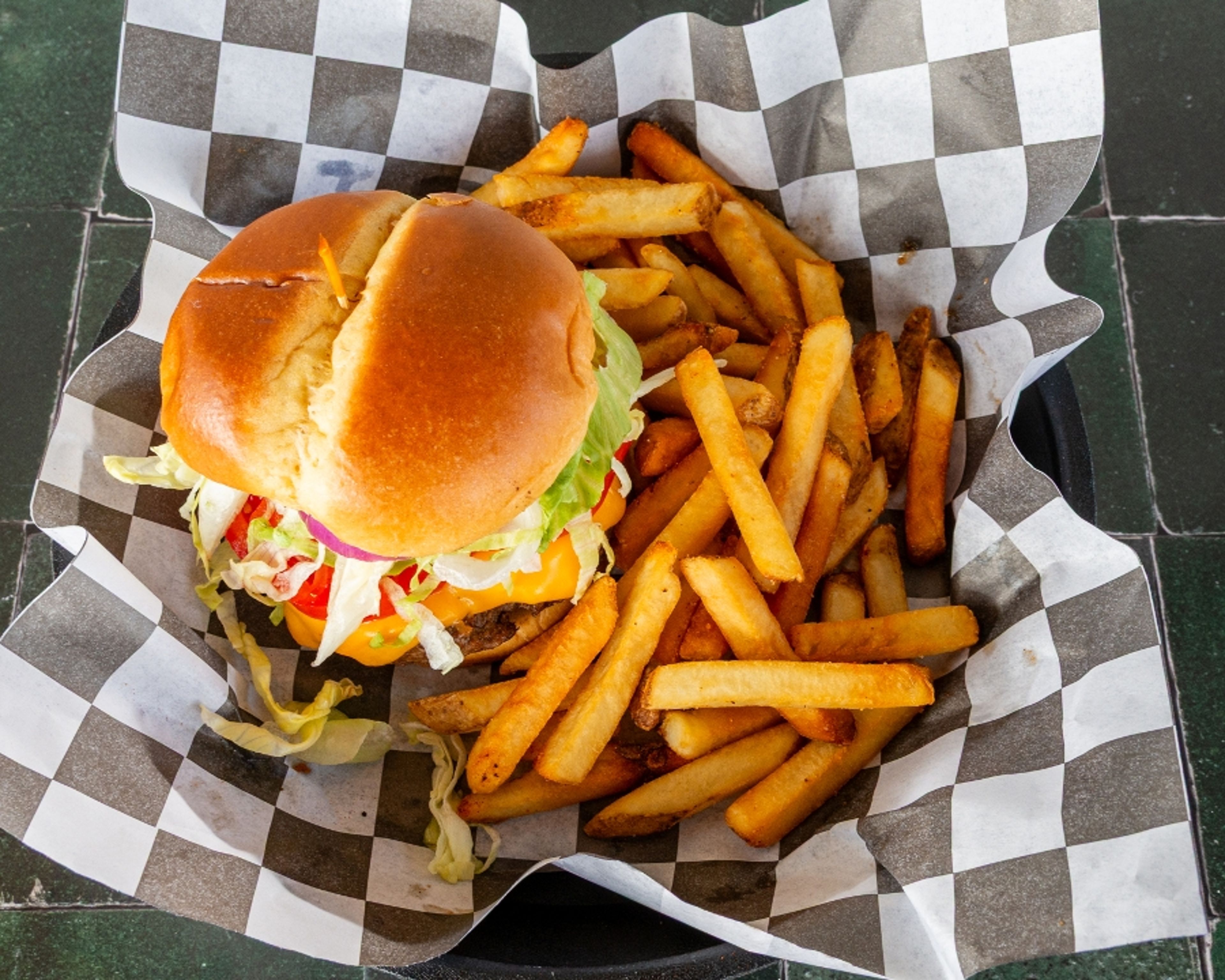 All-American Burger.