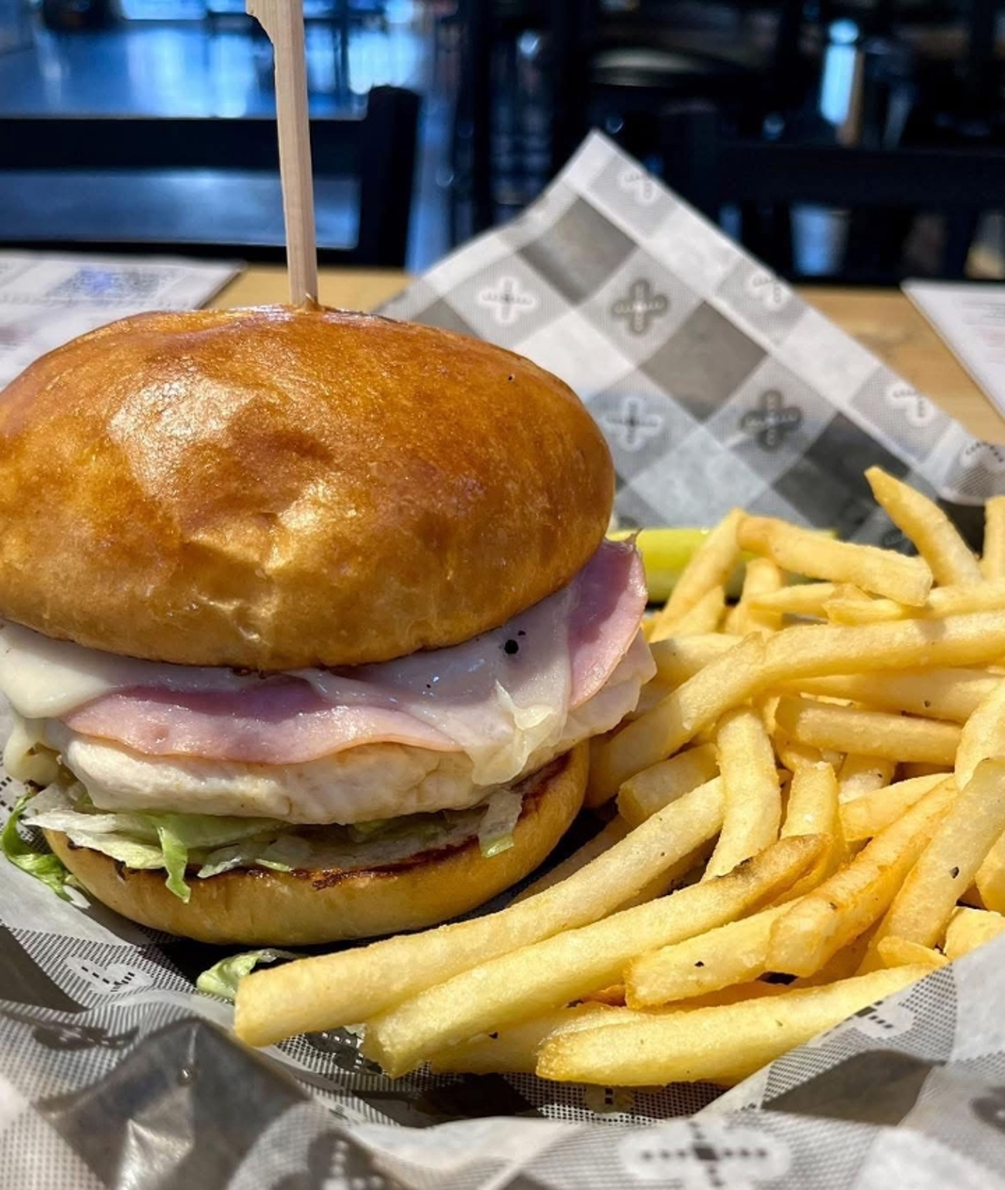 Chicken Swiss & Ham.