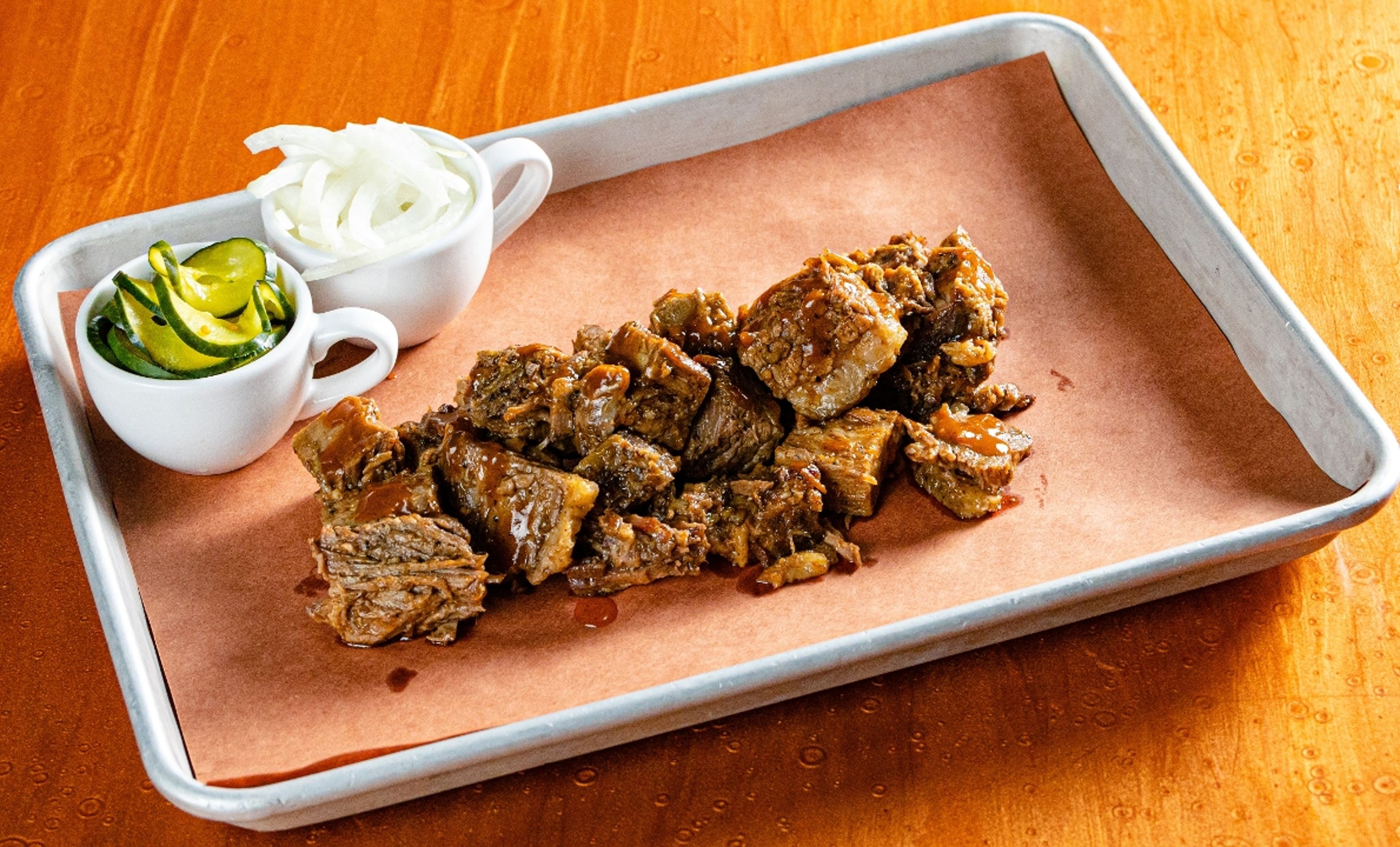 BBQ Chopped Prime Brisket.