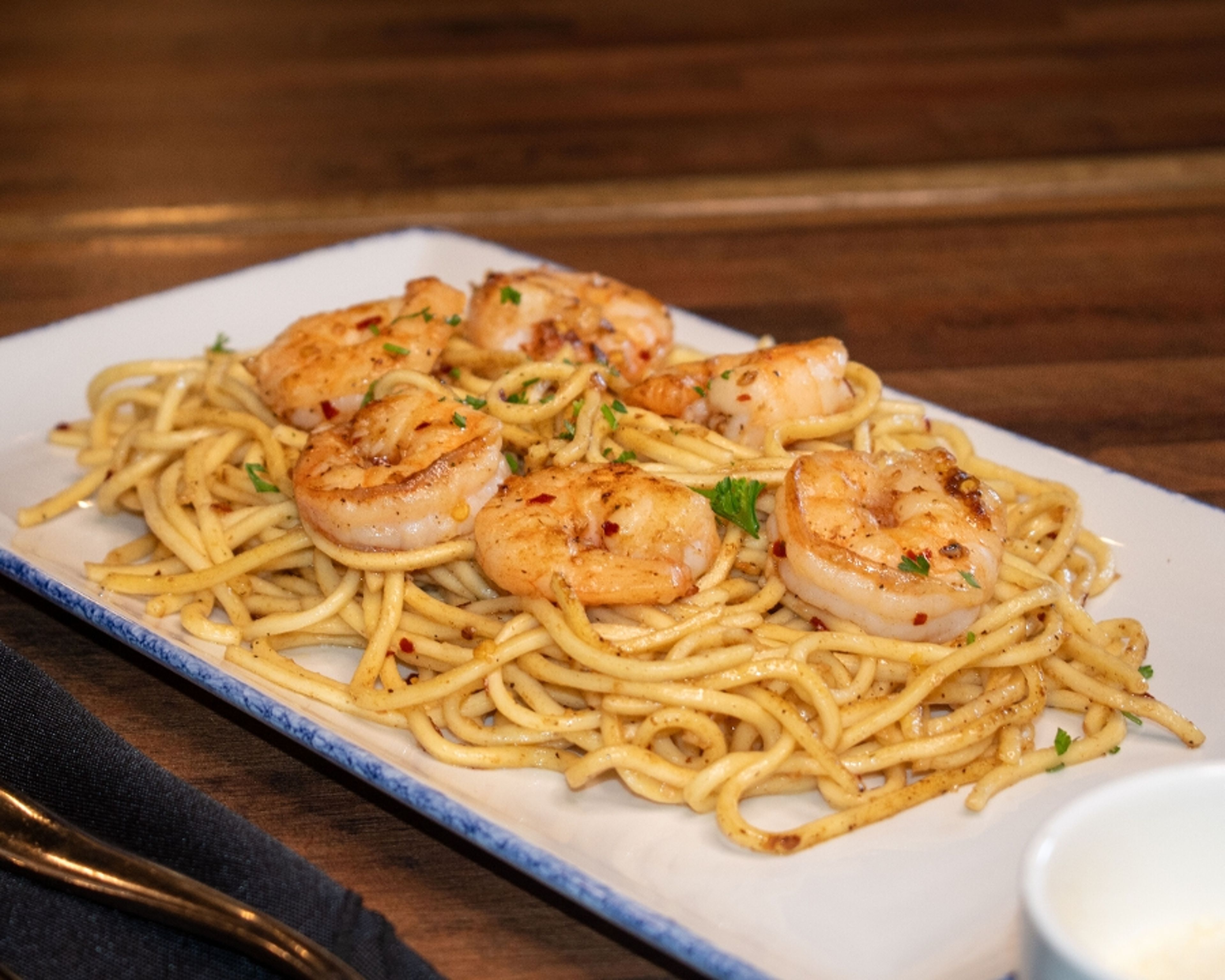 Shrimp Scampi.