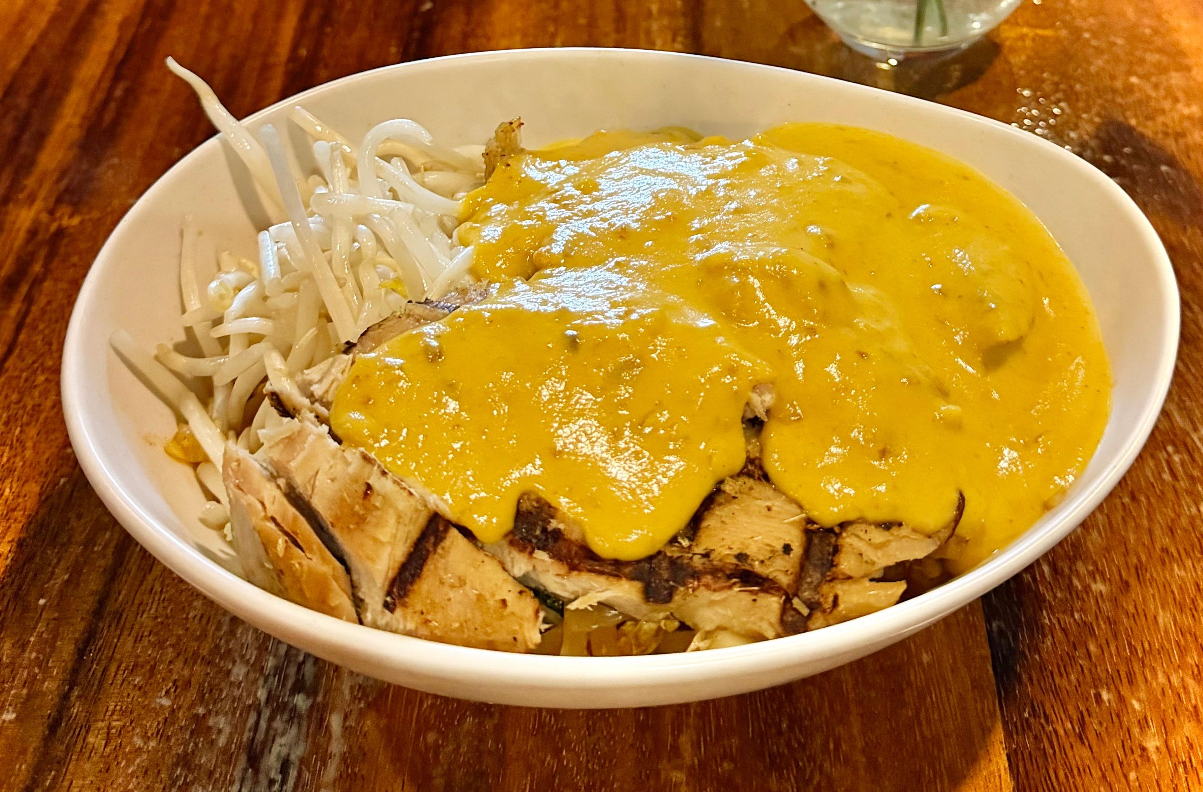 Pad Thai Lemongrass Chicken.