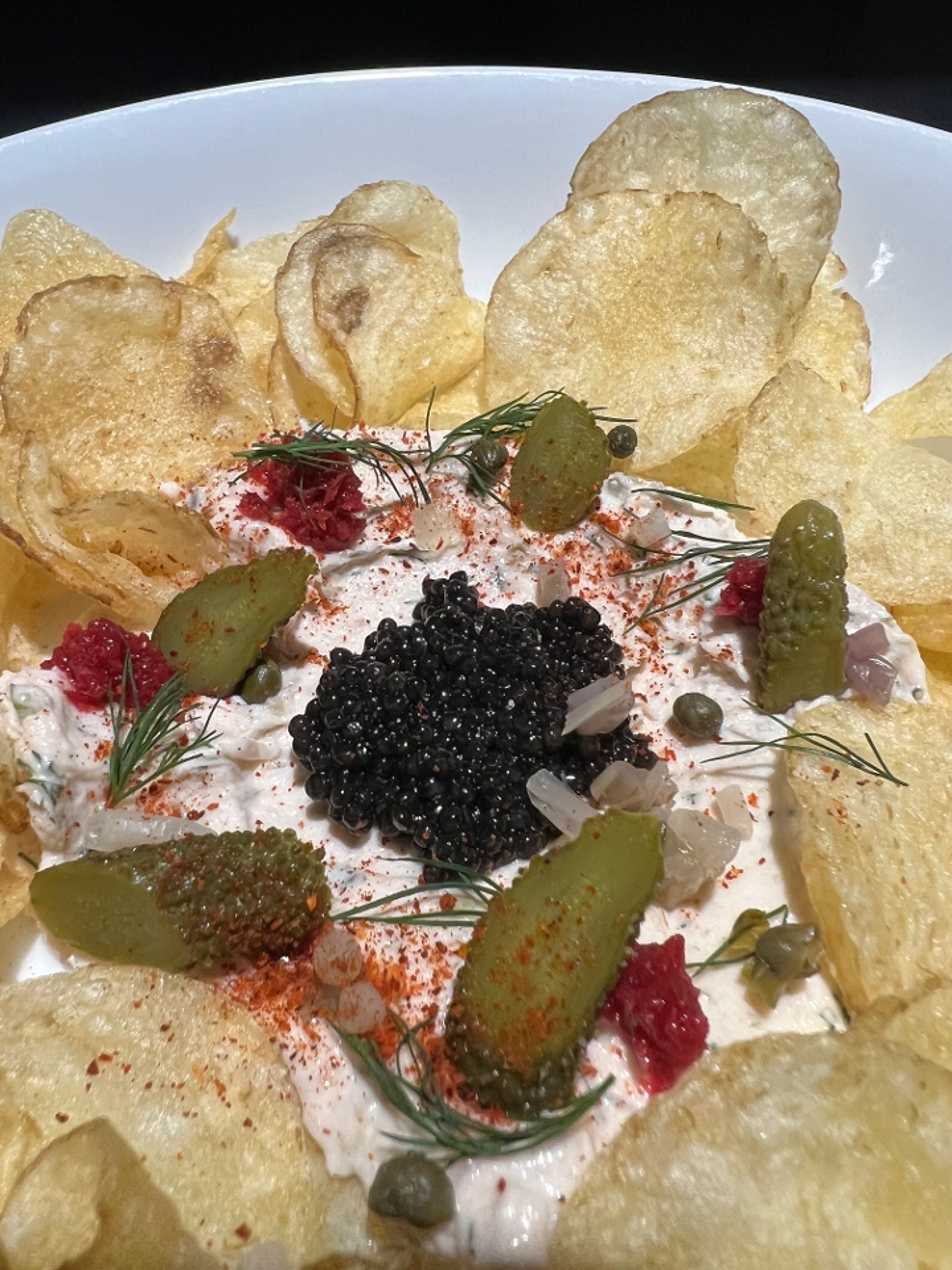 Smoked Salmon & Caviar.