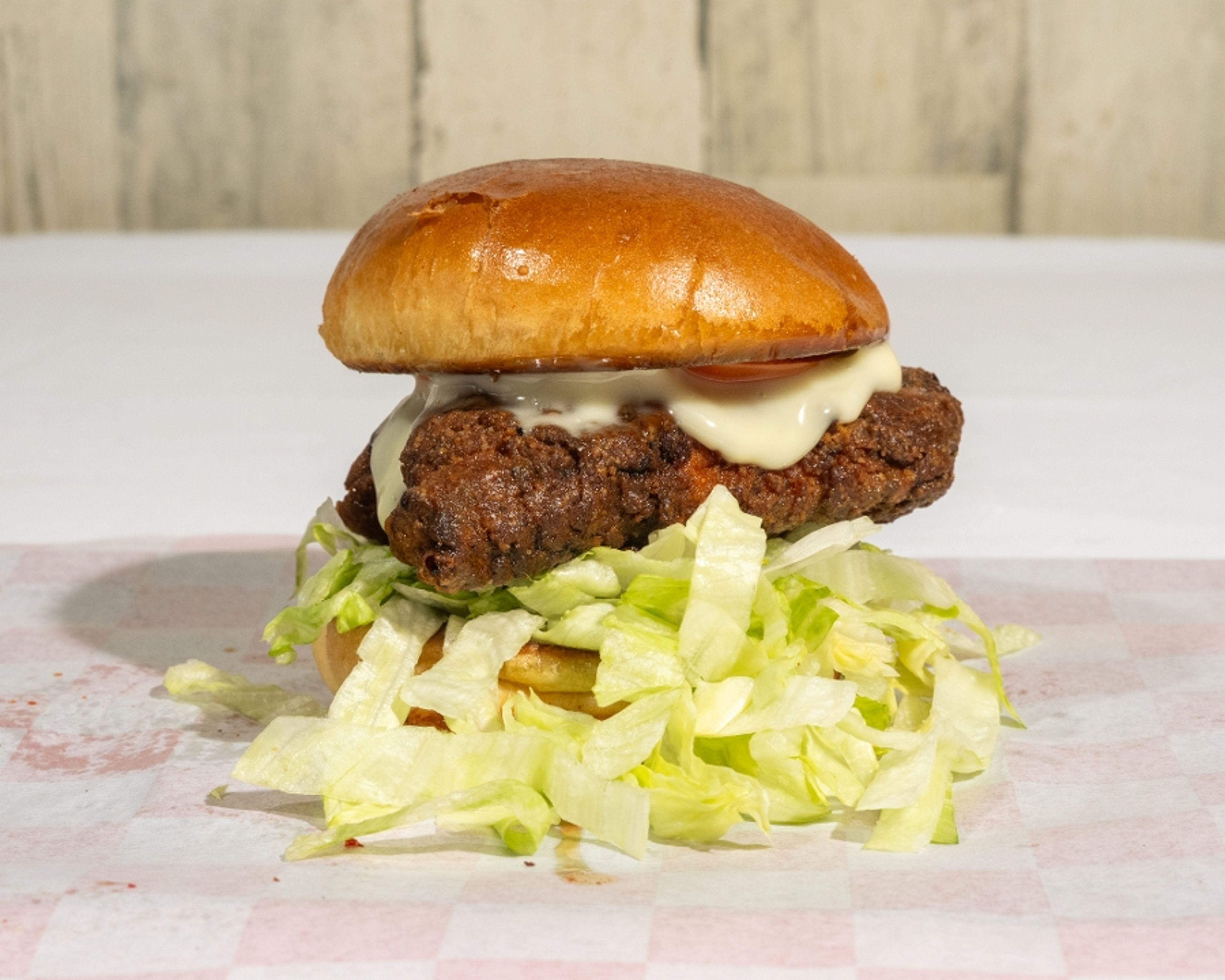 Crispy Chicken Burger.