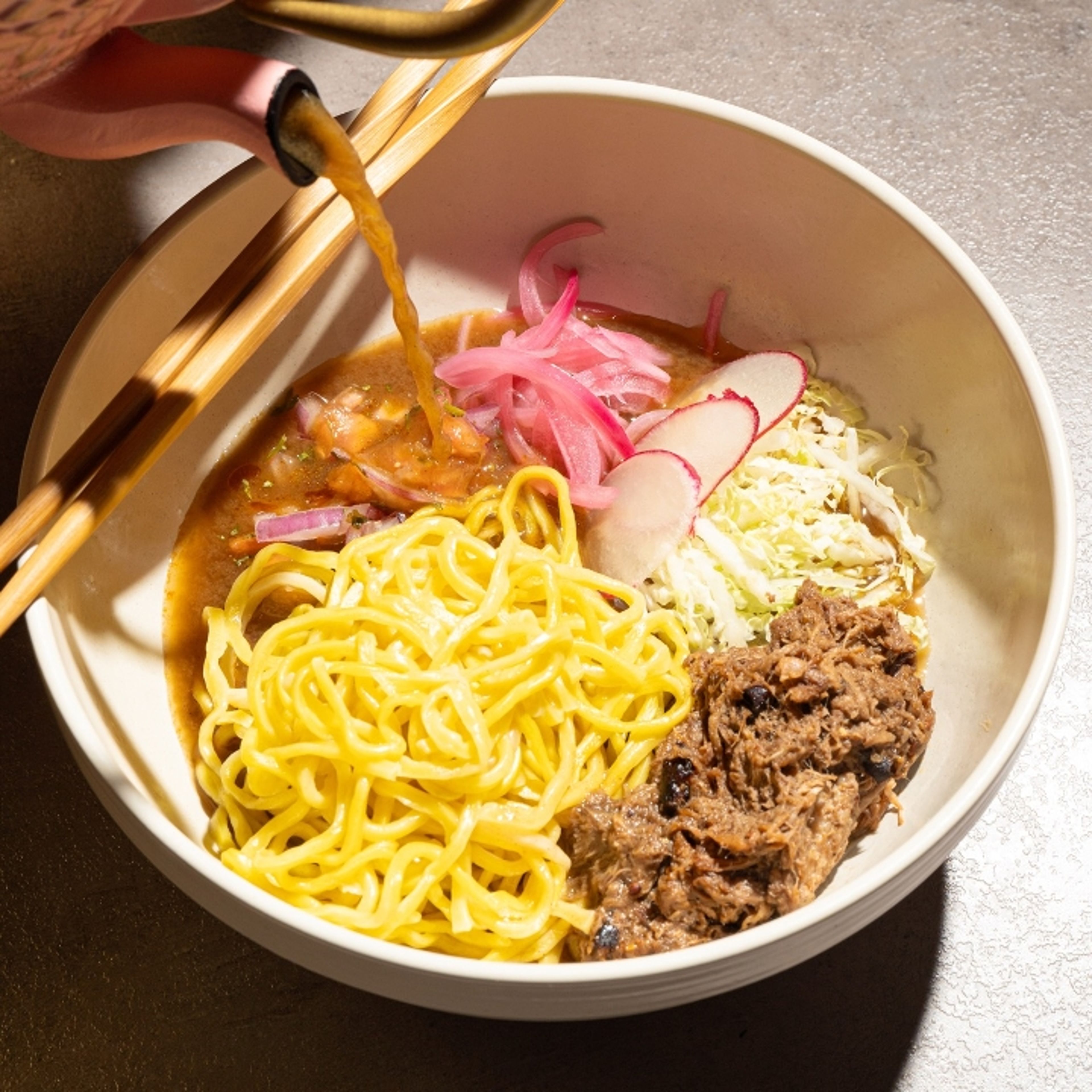 Brisket Biria Ramen.