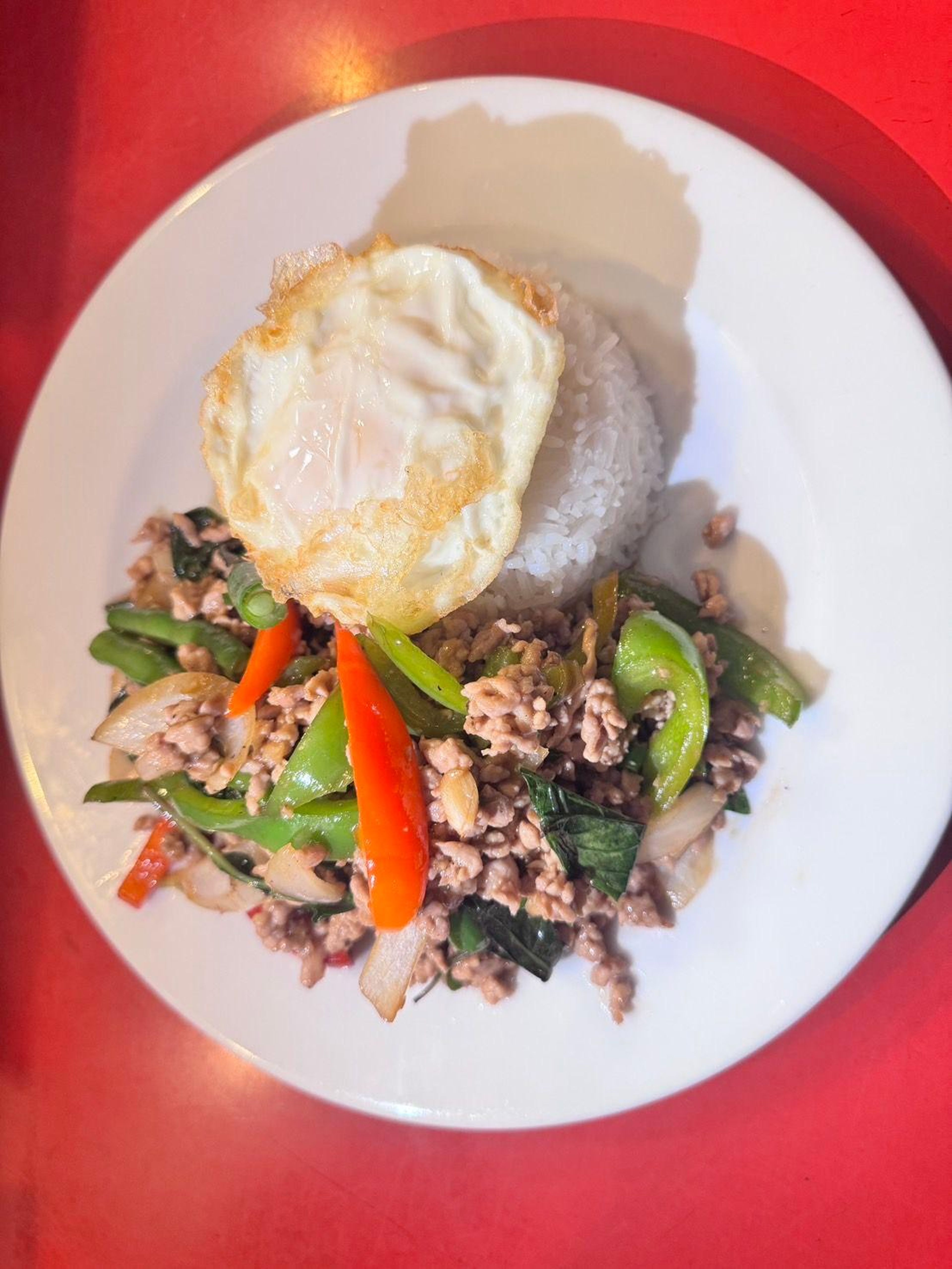 Pad Gaprao Gai & Kai Dao (GF).