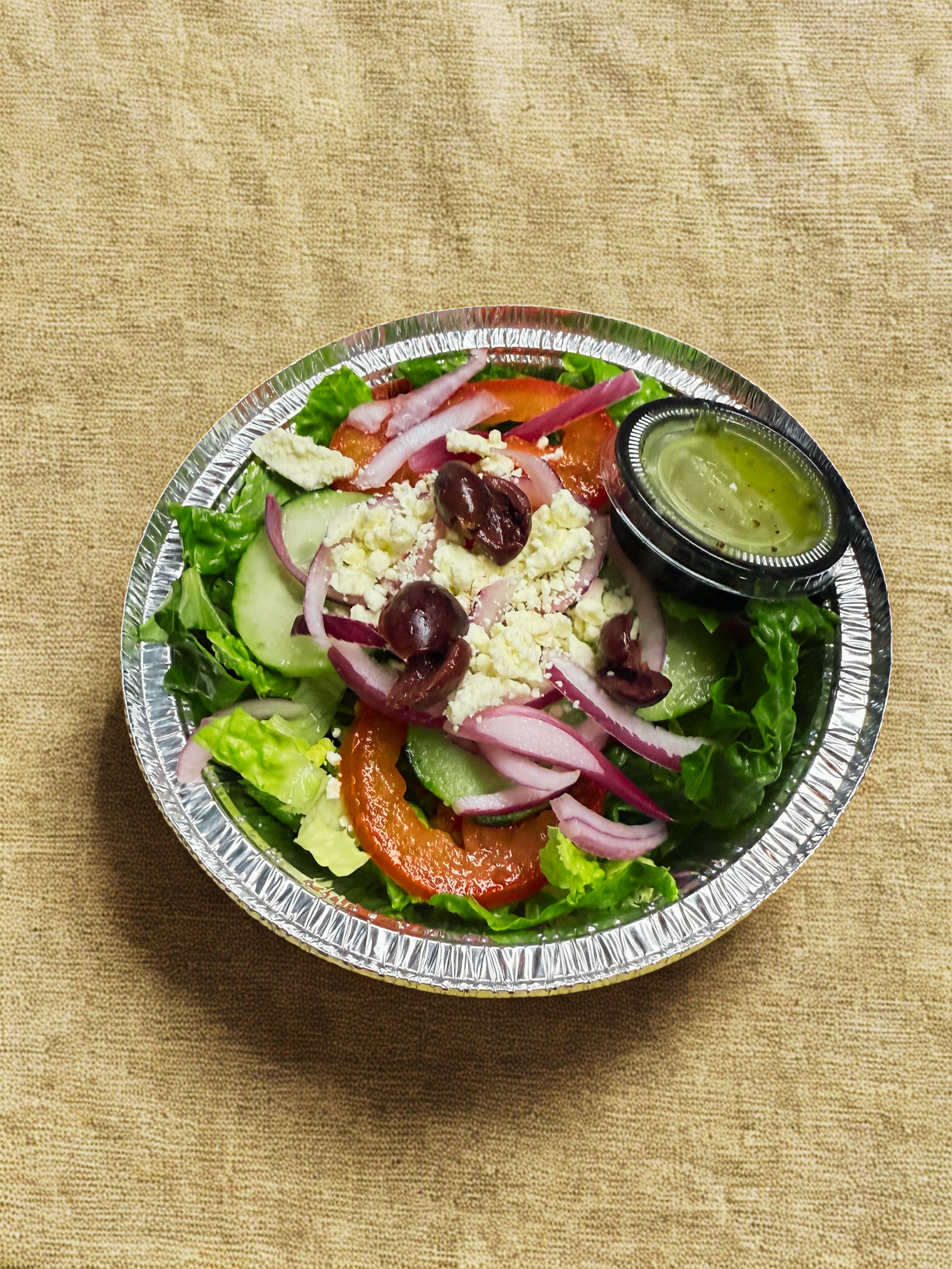SIDE GREEK SALAD.