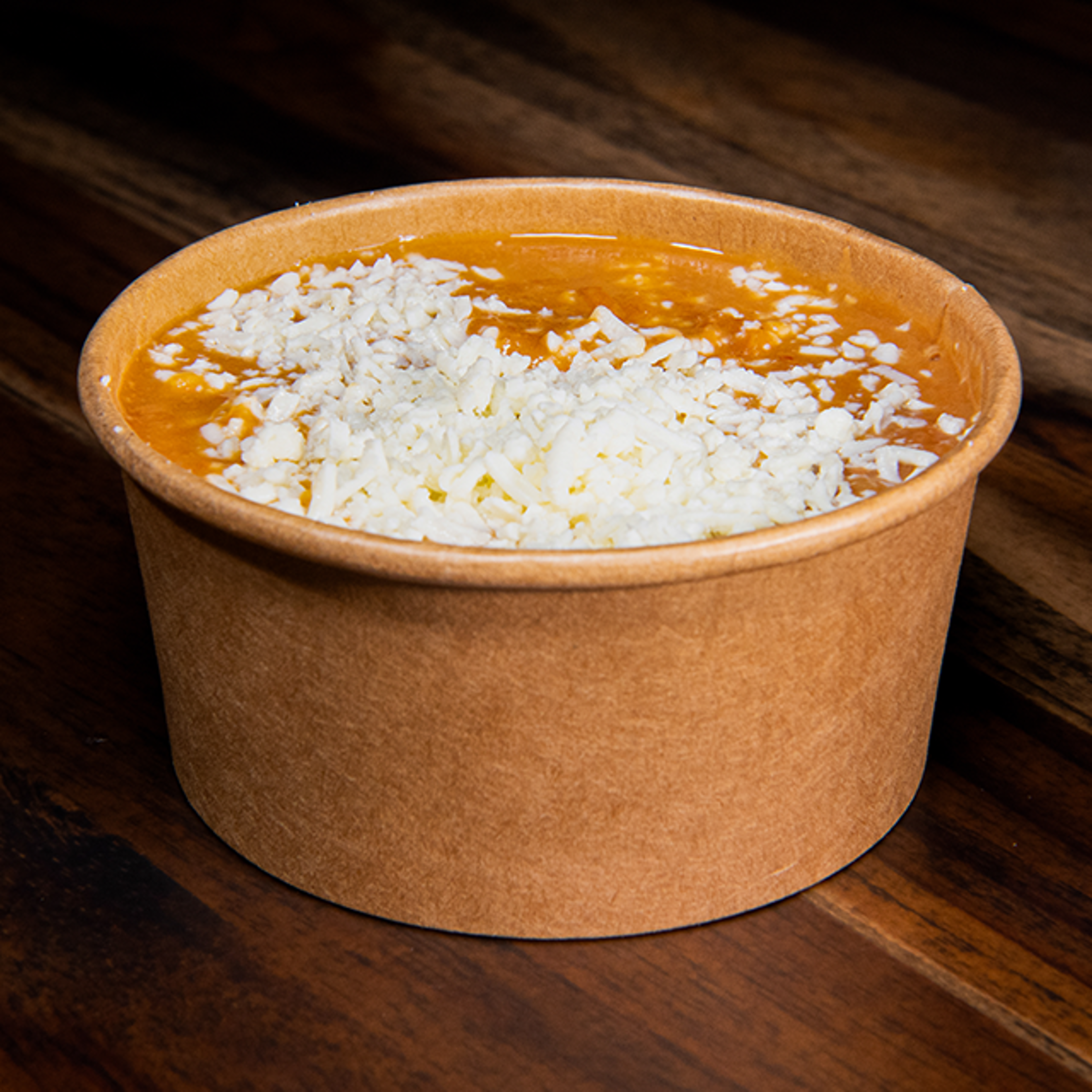 Refried Pinto Beans.