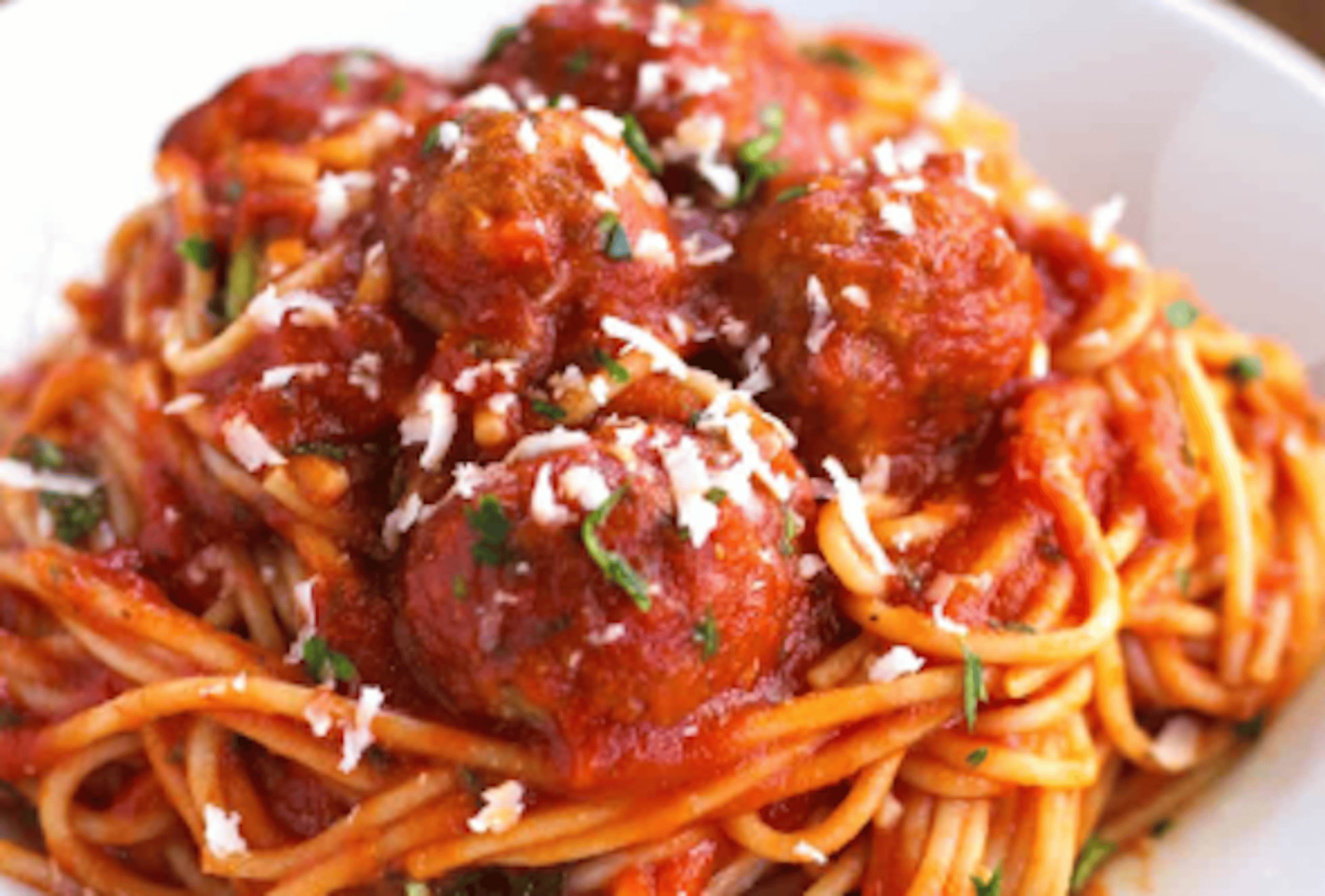 Spaghetti with 1 Meatball.