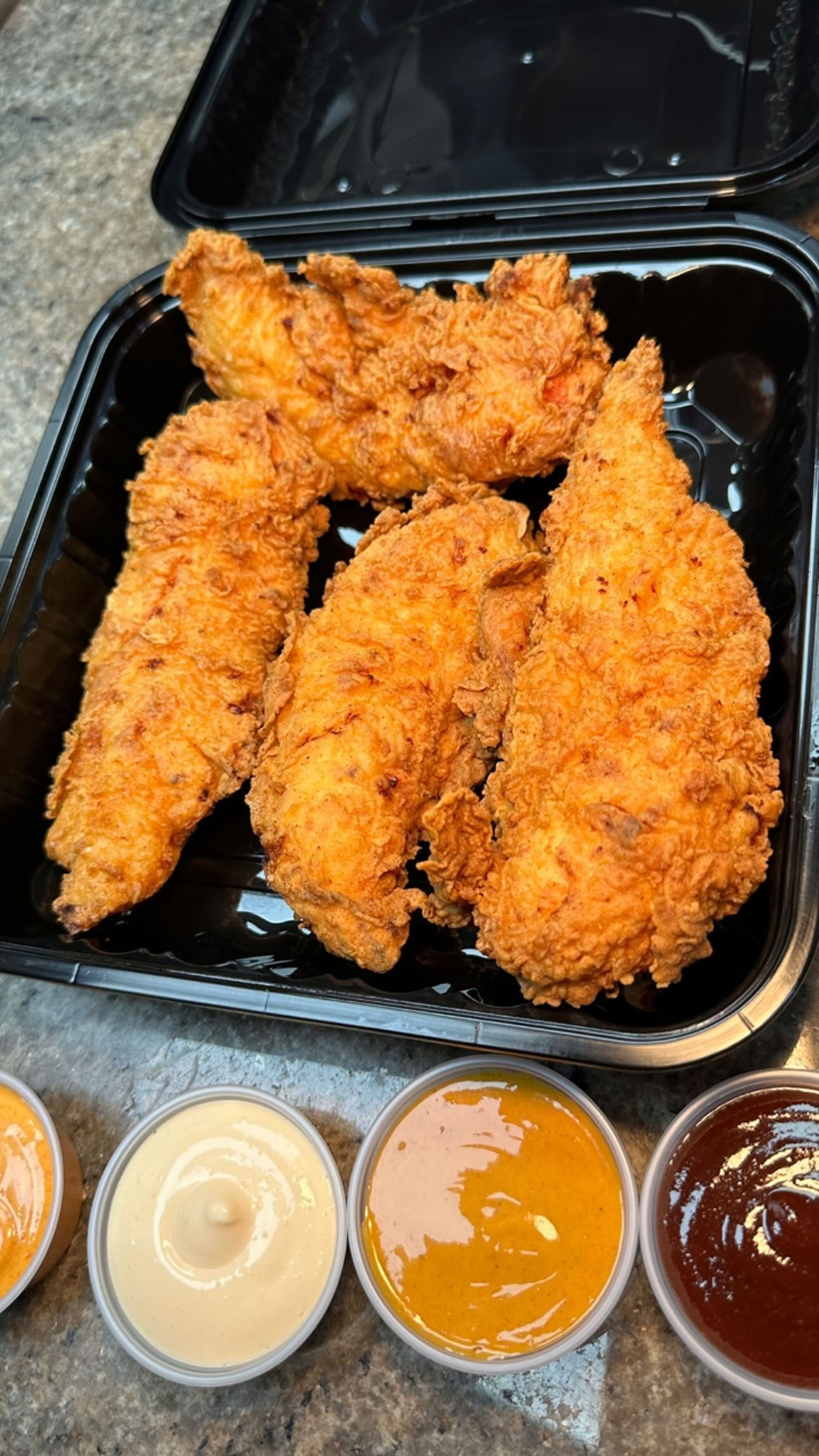 Chicky's Jumbo Tenders.