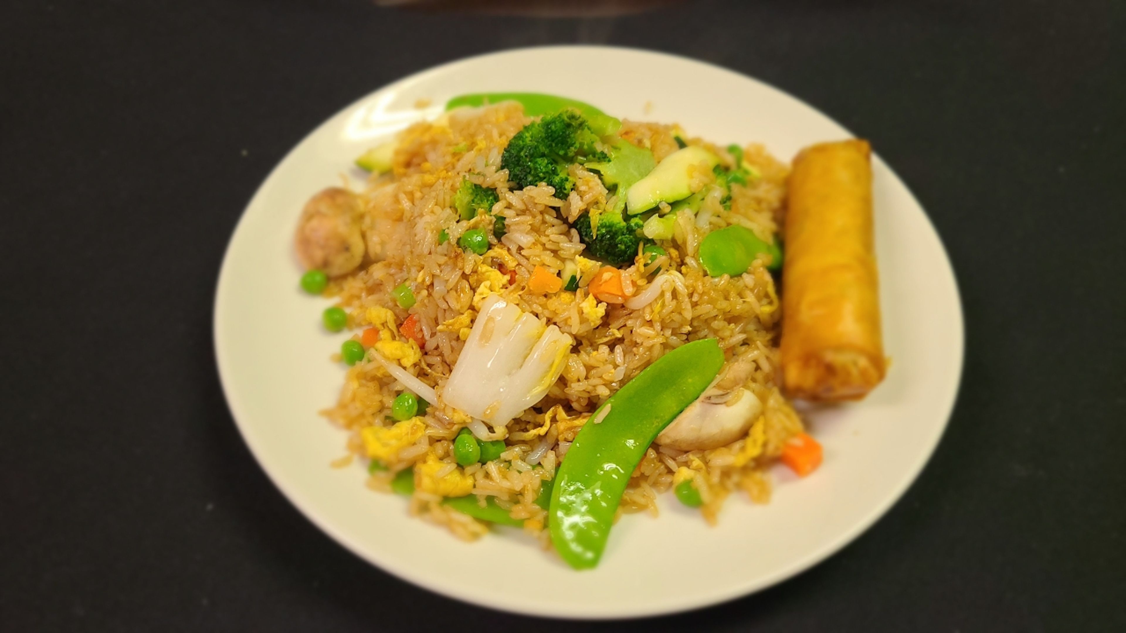 L-Vegetables Fried Rice.