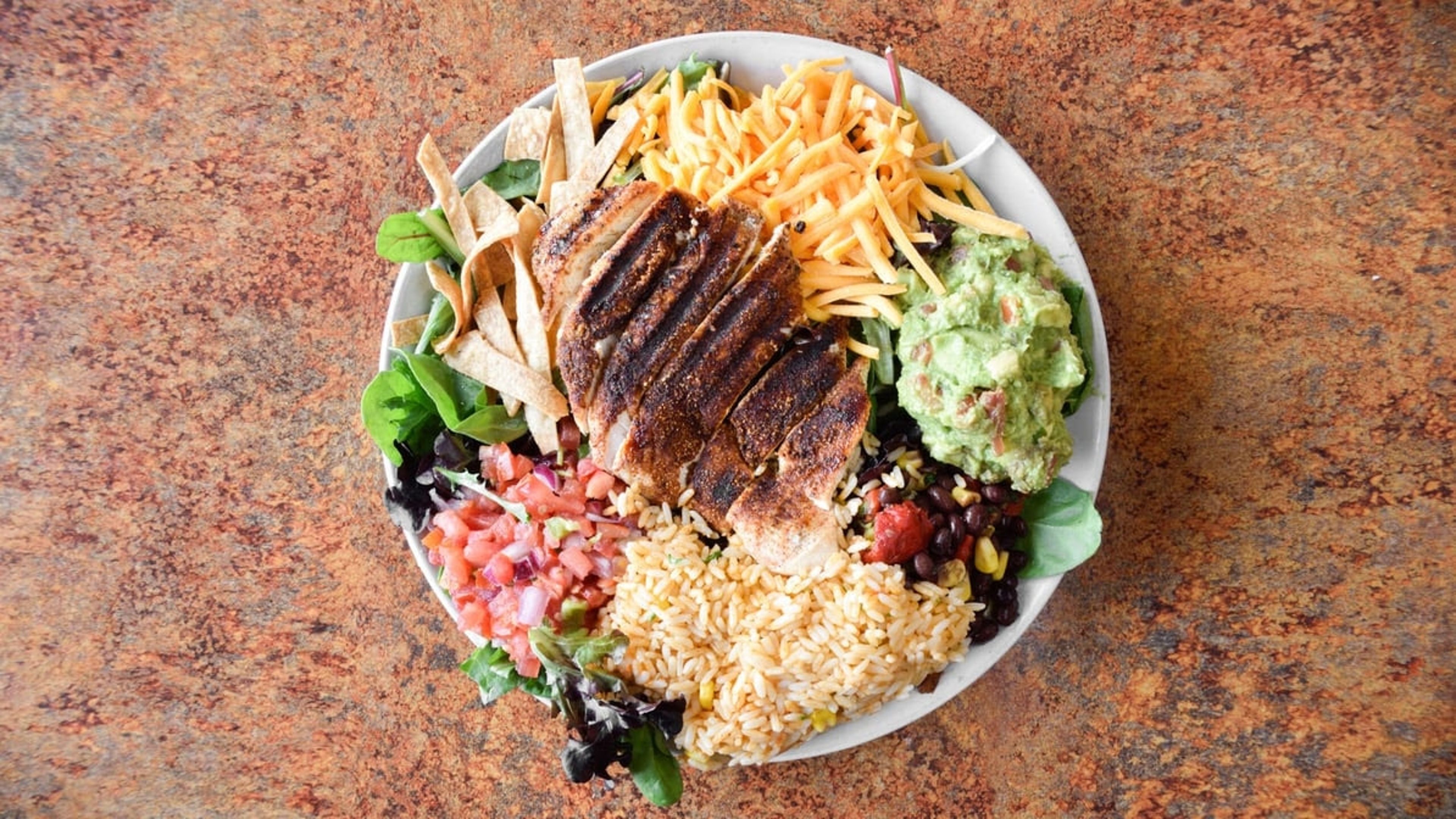 Burrito Chicken Salad.