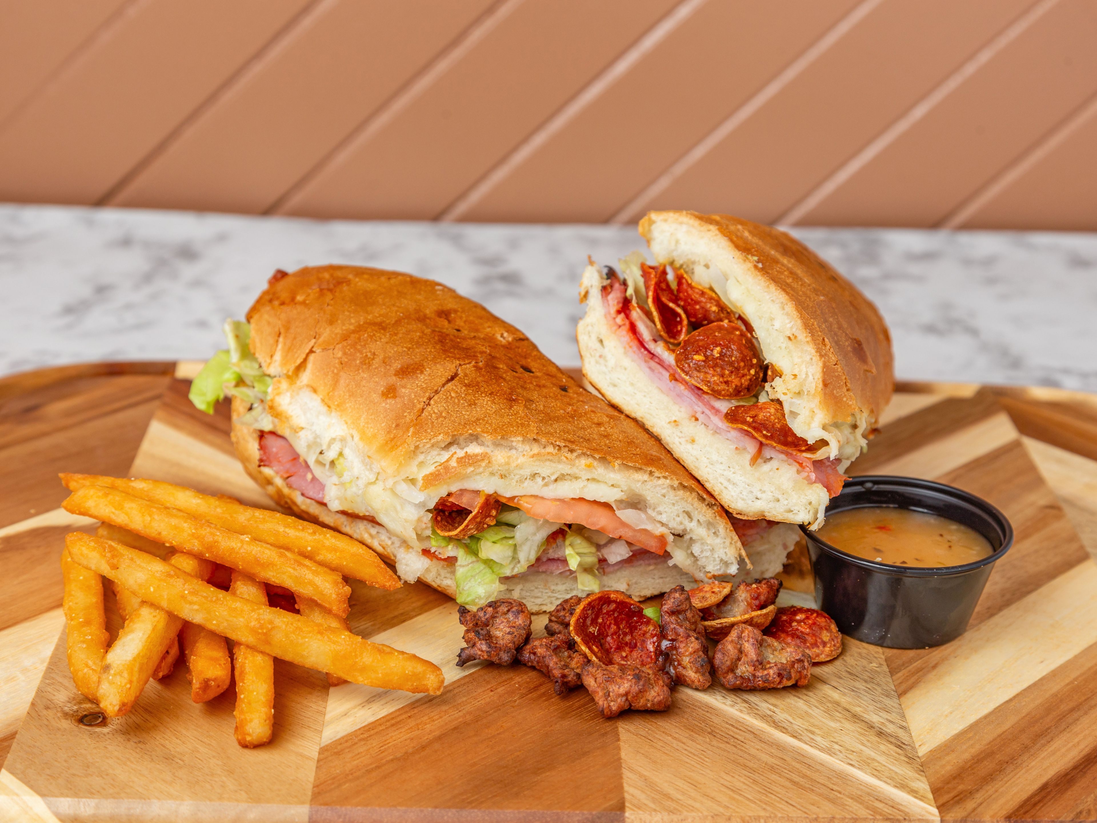 Deluxe Italian Hoagie.