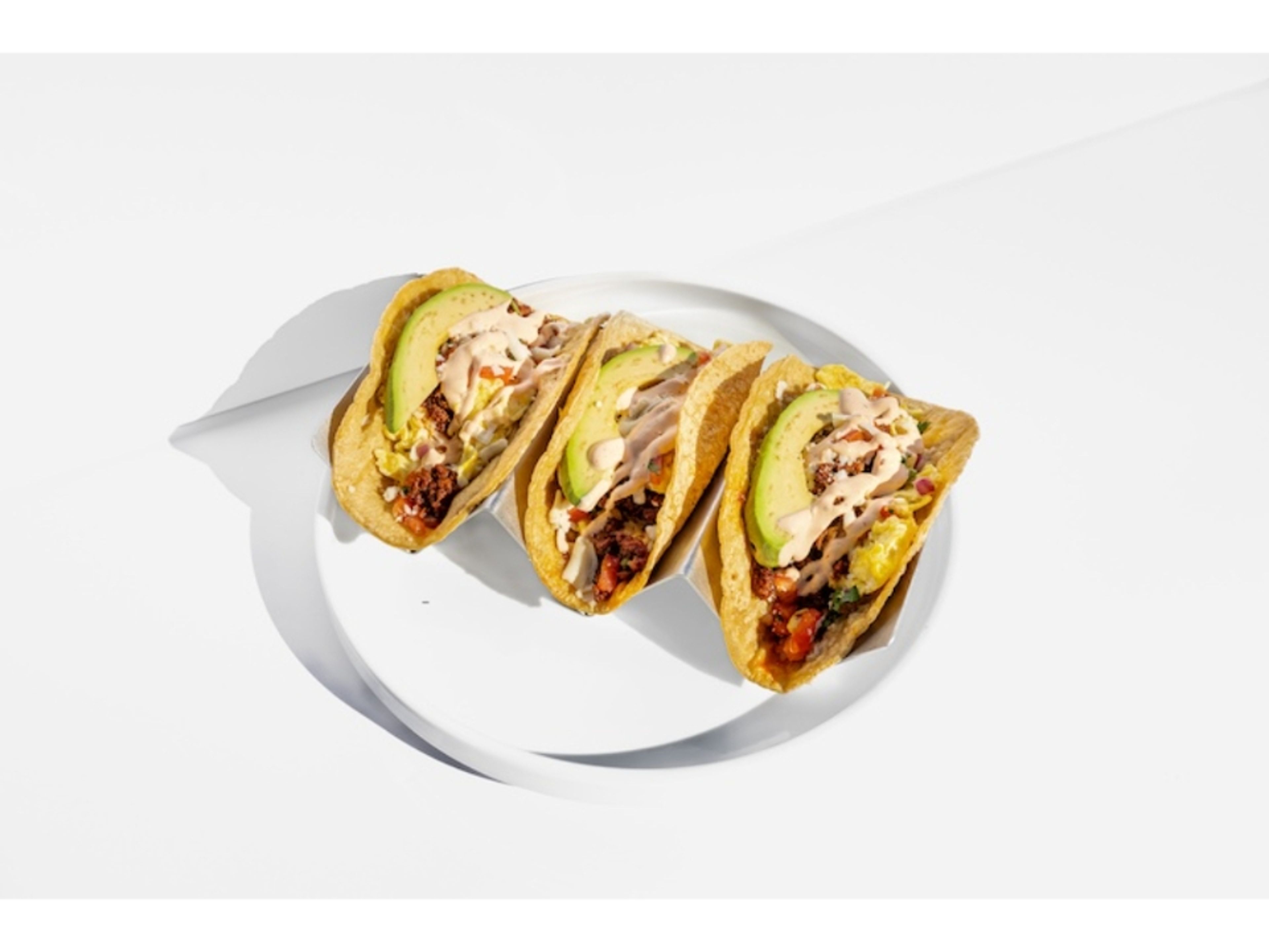 BREAKFAST TACOS CHORIZO.