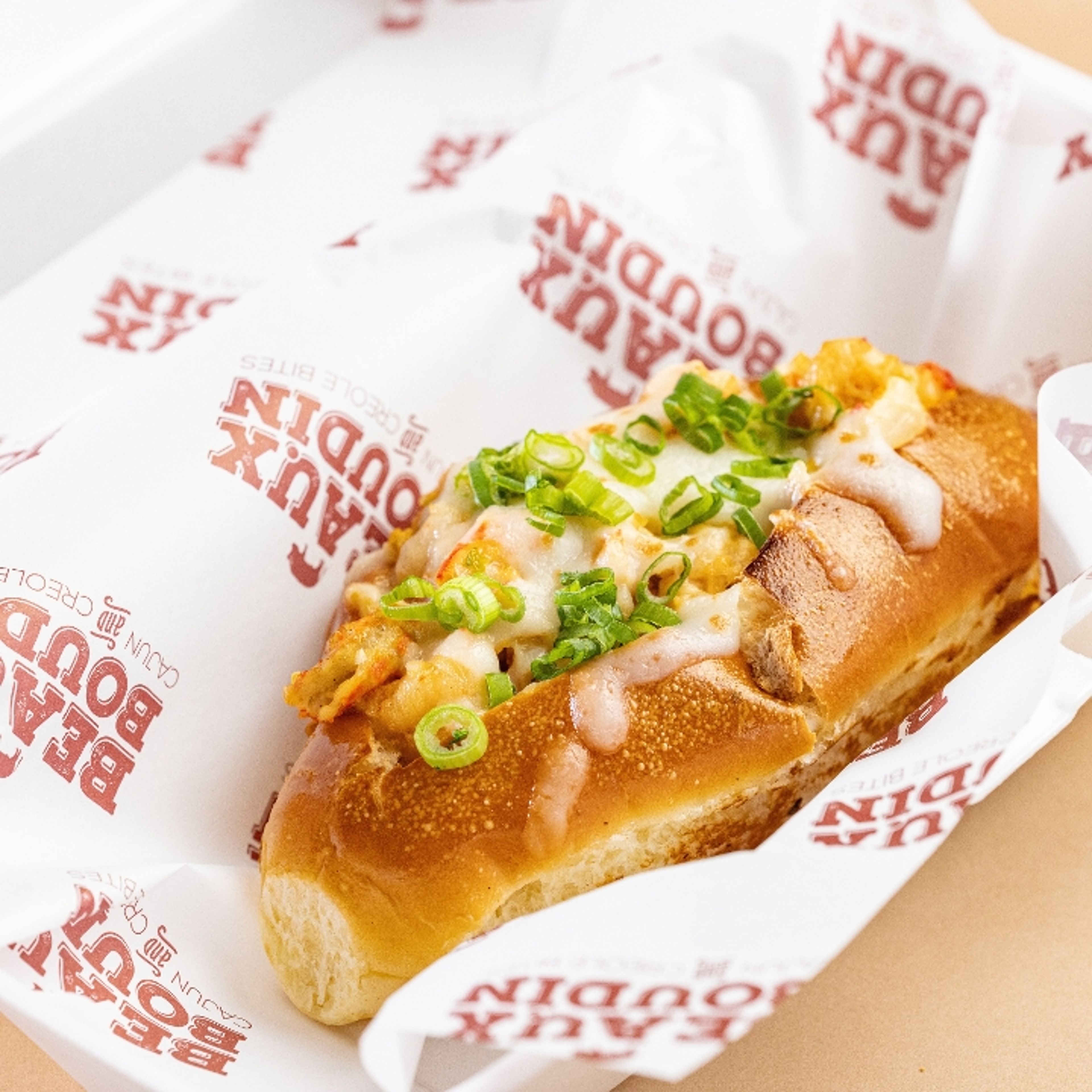 Chef Cin's Crawfish Bread.