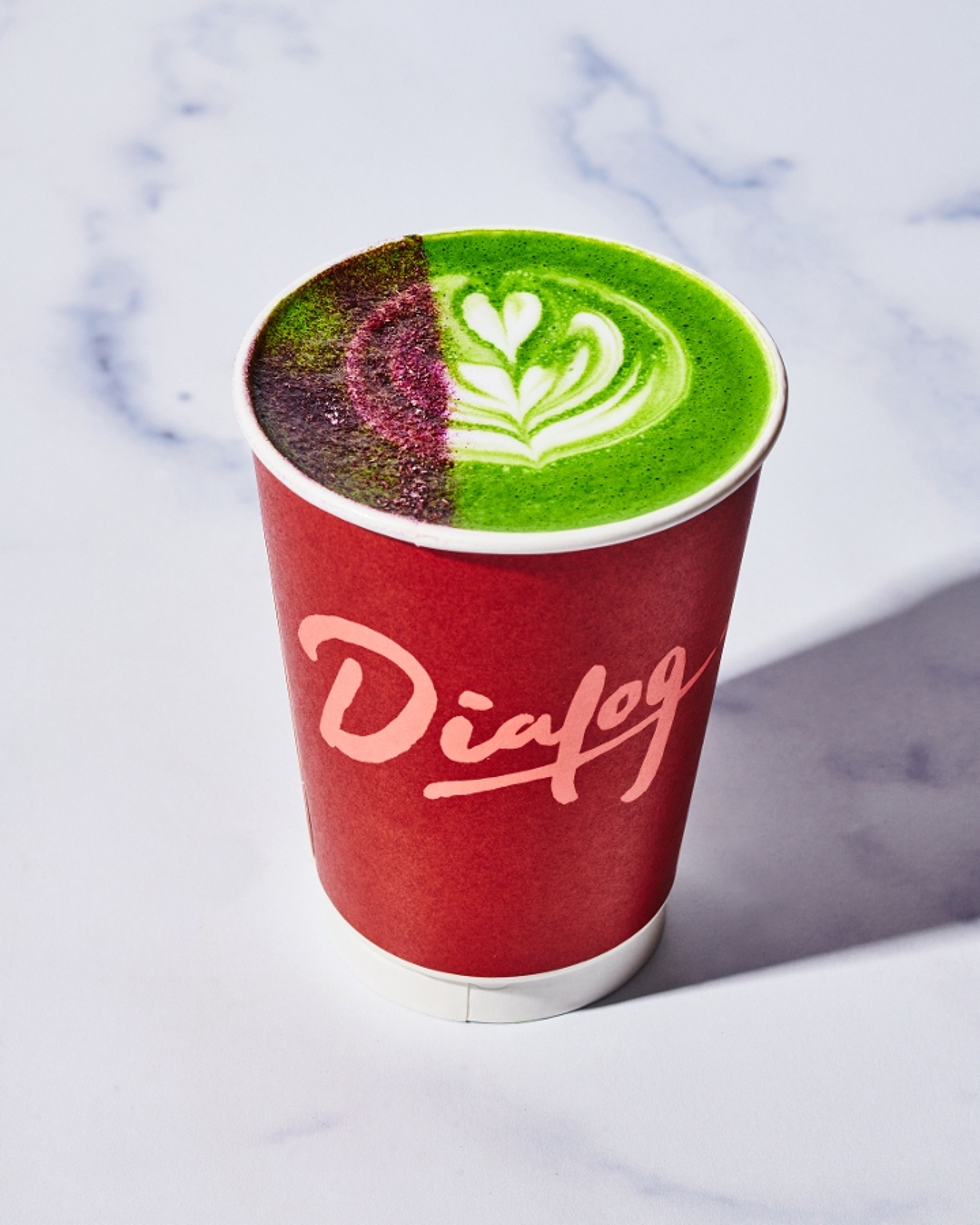 Matcha Lavender Latte.