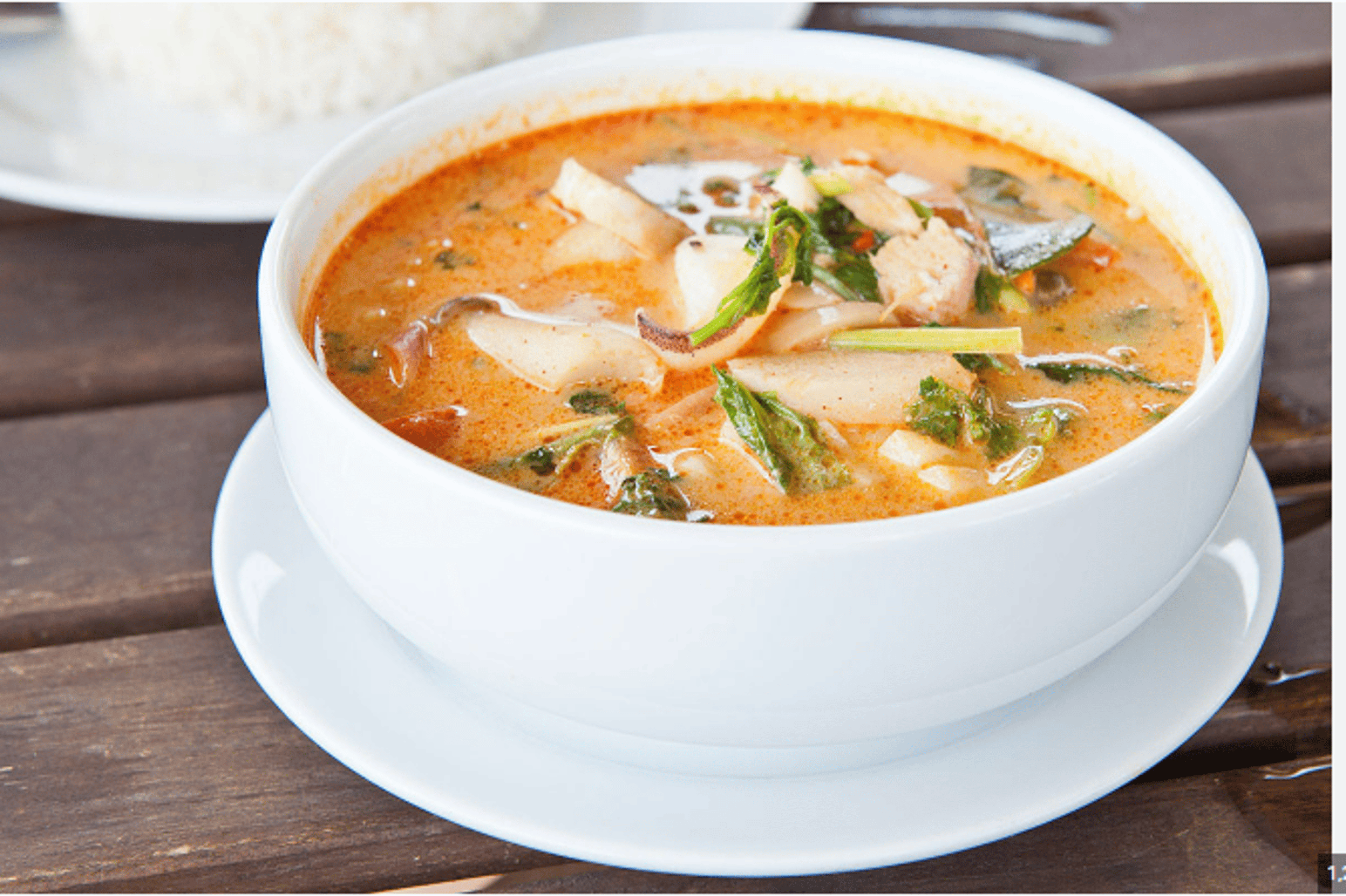 TOM YUM SOUP - SHRIMP.