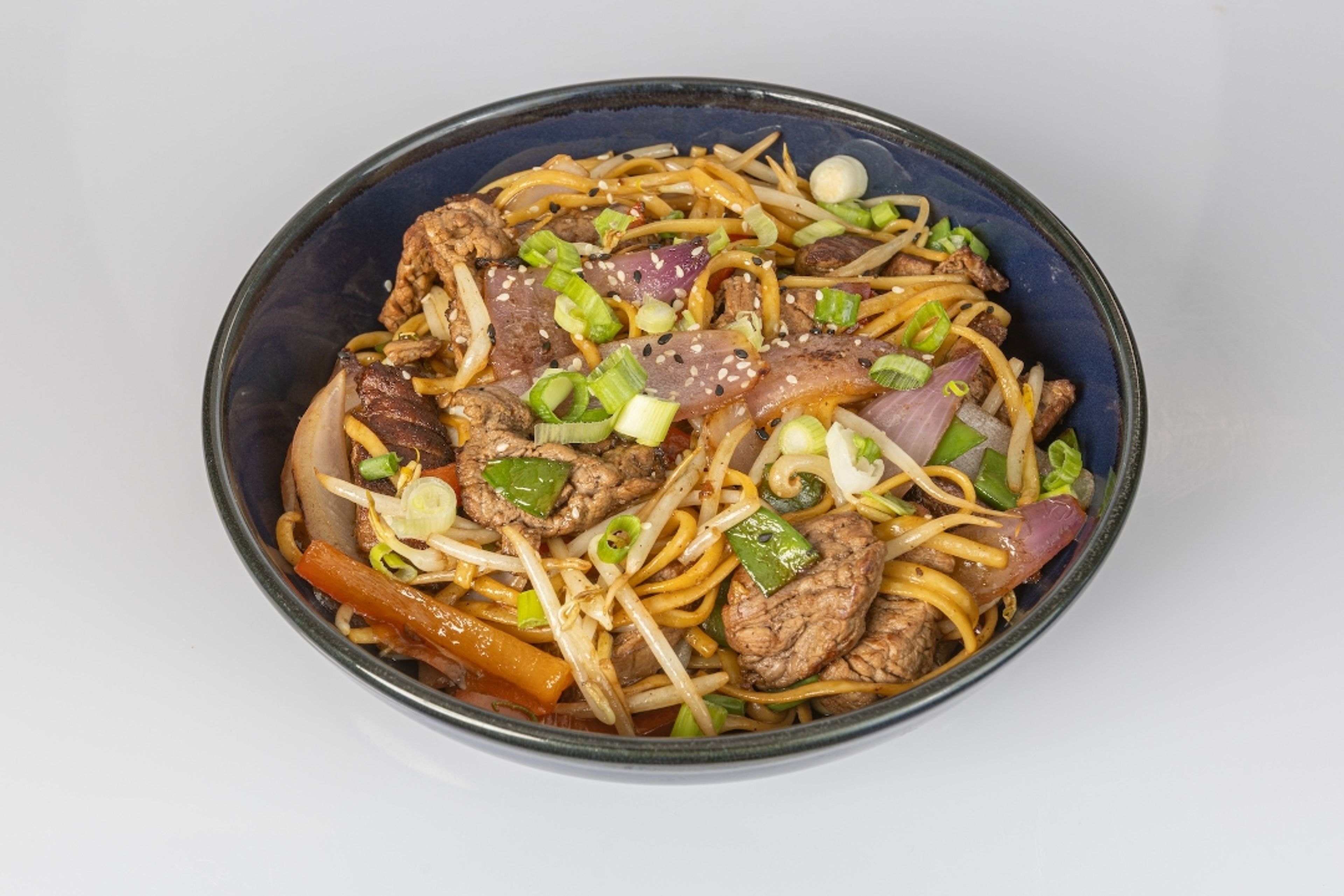 Tallarín Saltado Lomo.