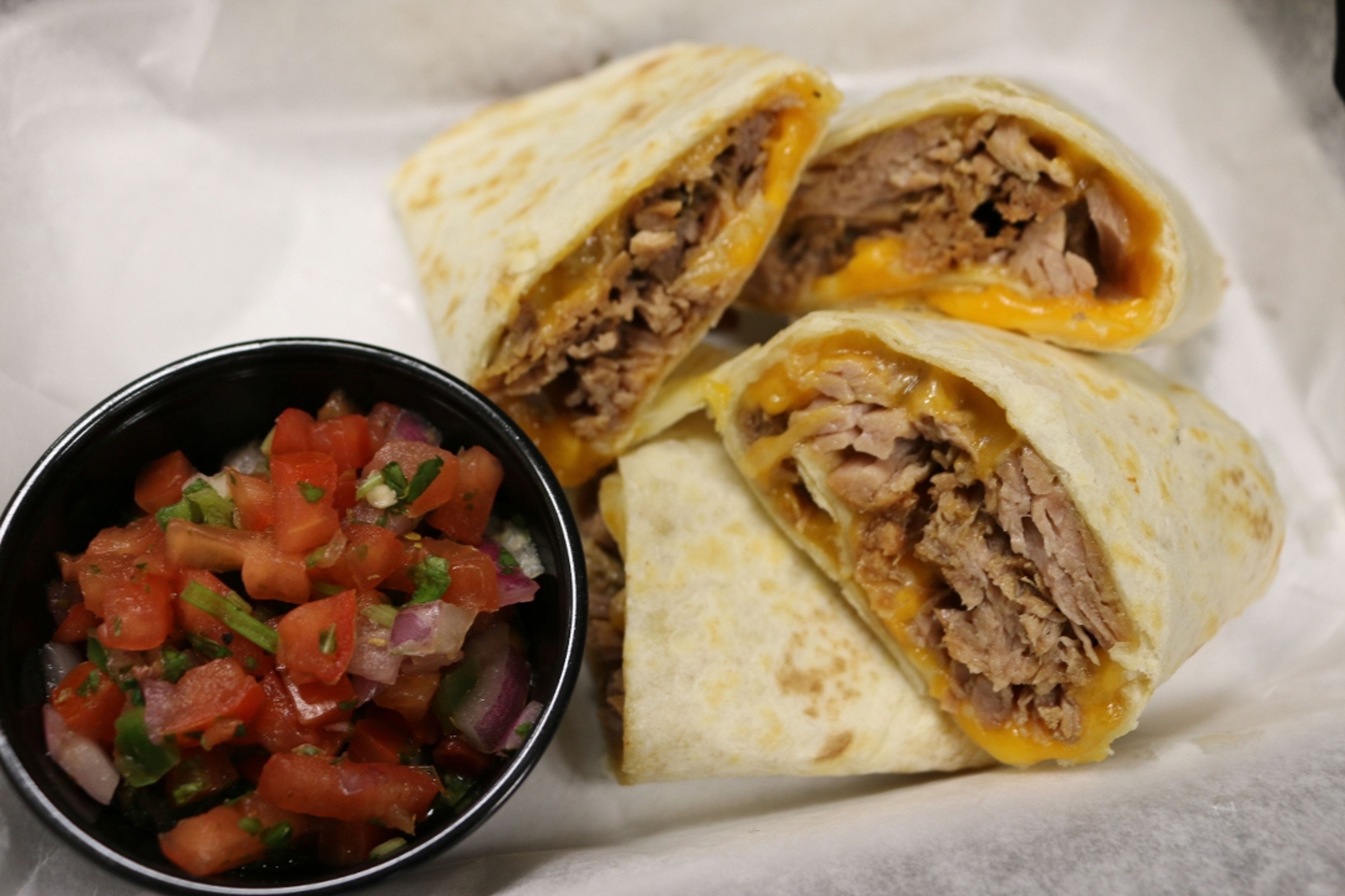 Carnitas Quesadilla.