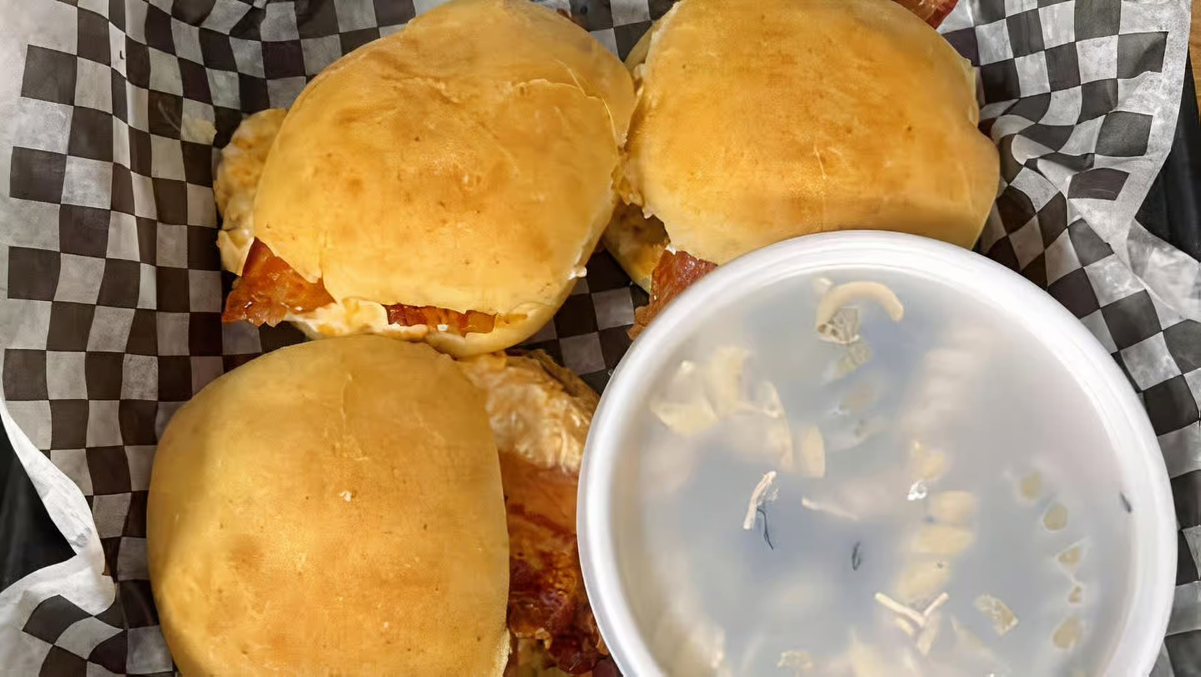 Pimento Cheese Sliders.