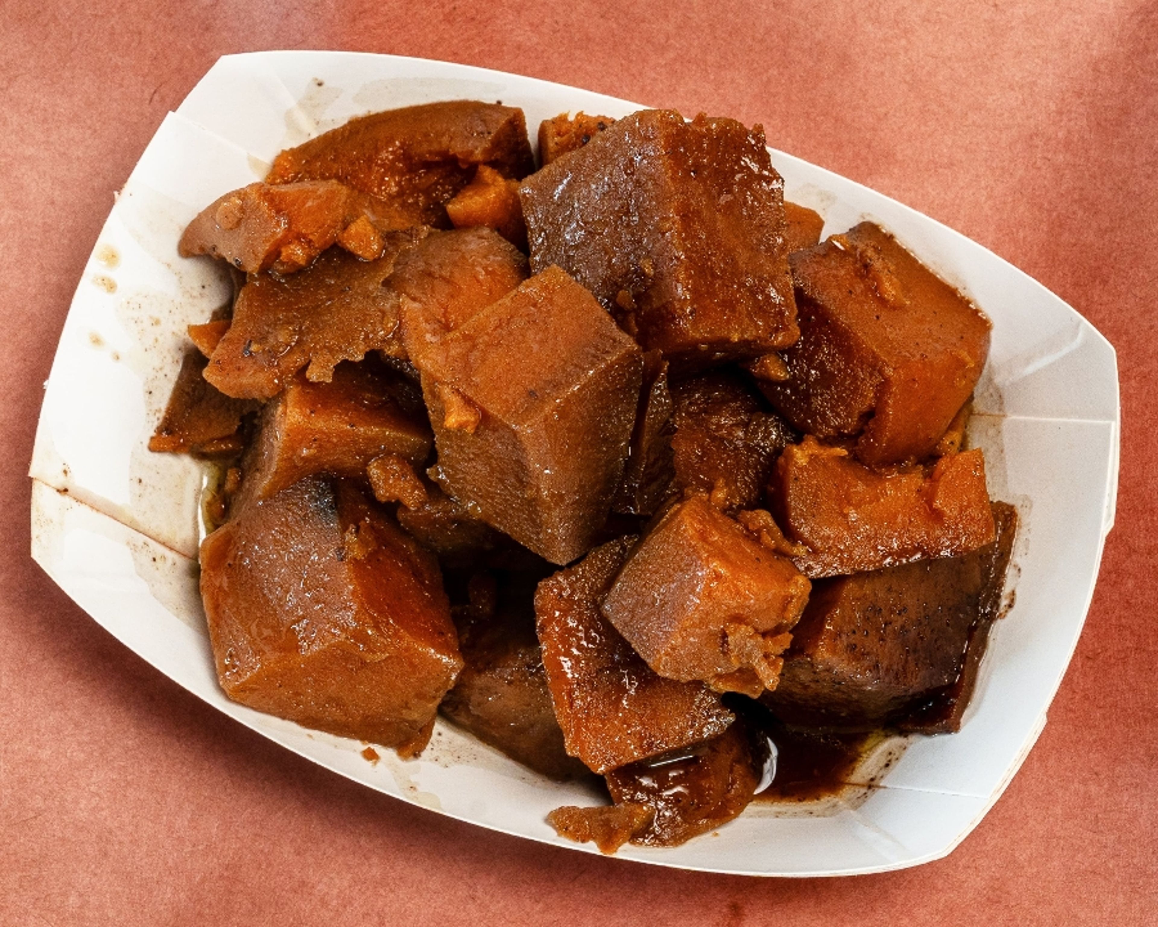 APPLE CIDER SWEET POTATOES.