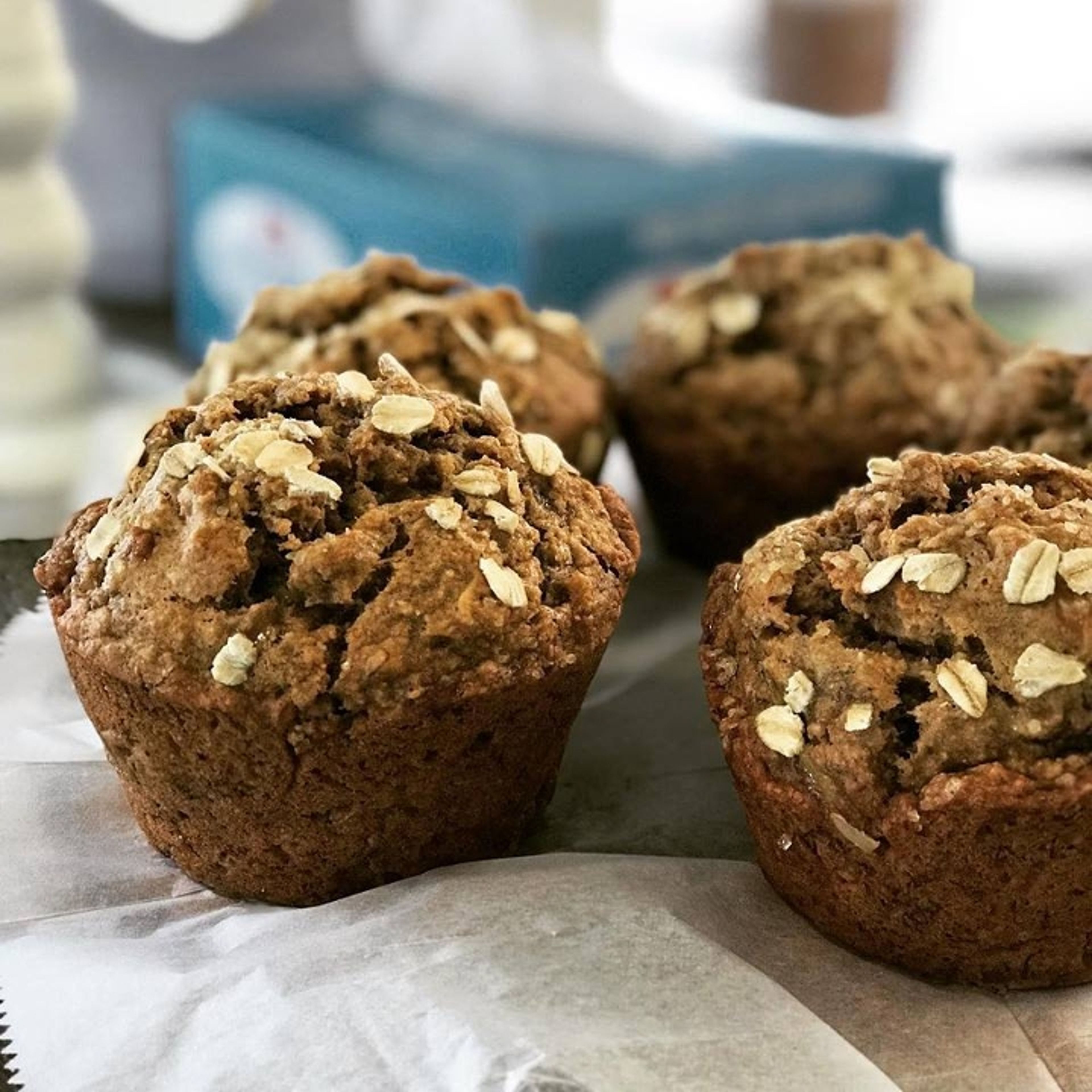 CHOCOLATE BANANA MAPLE MUFFIN.