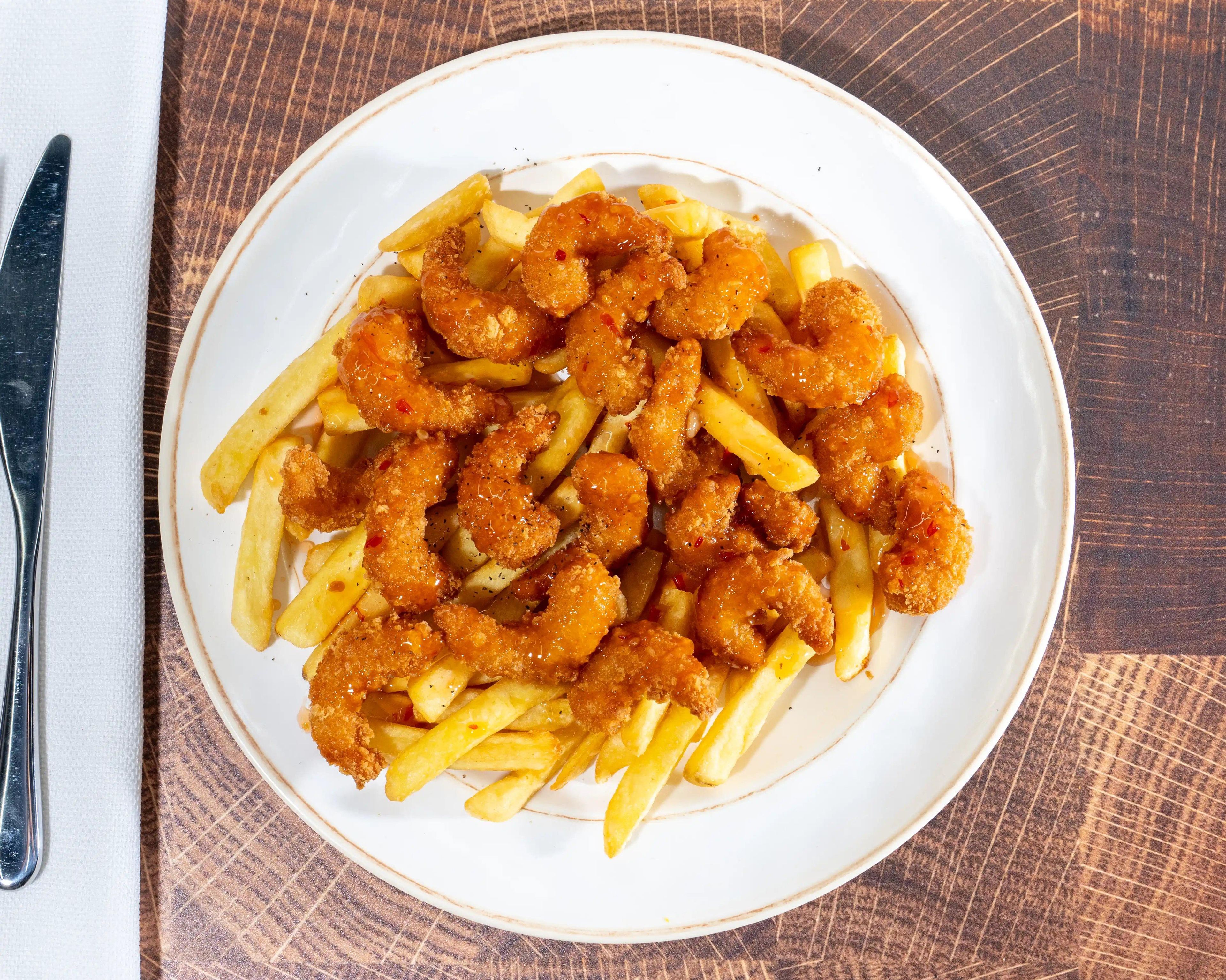 #11 - Bang Bang Basket Shrimp Special.