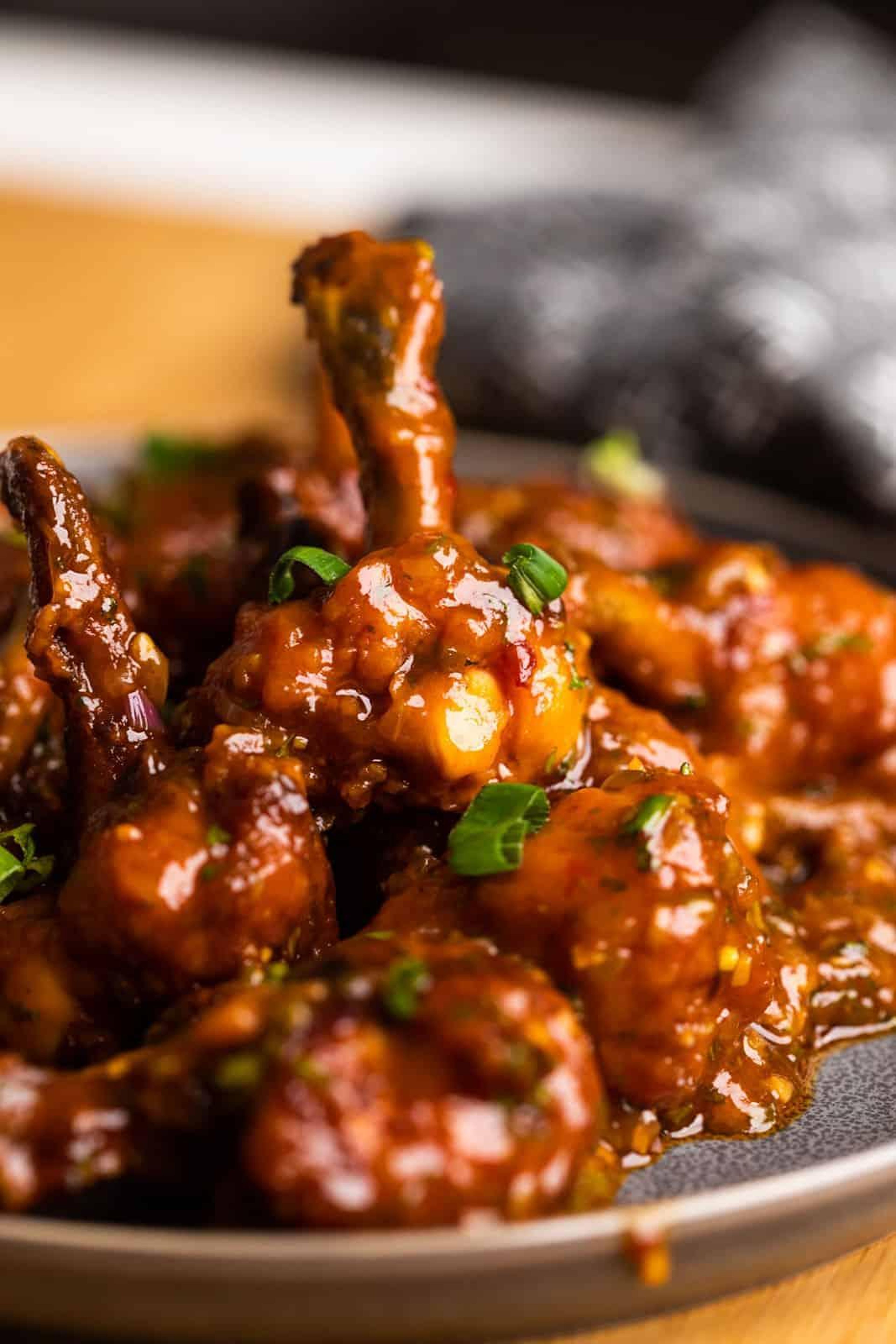 Chicken Lollipop Masala.