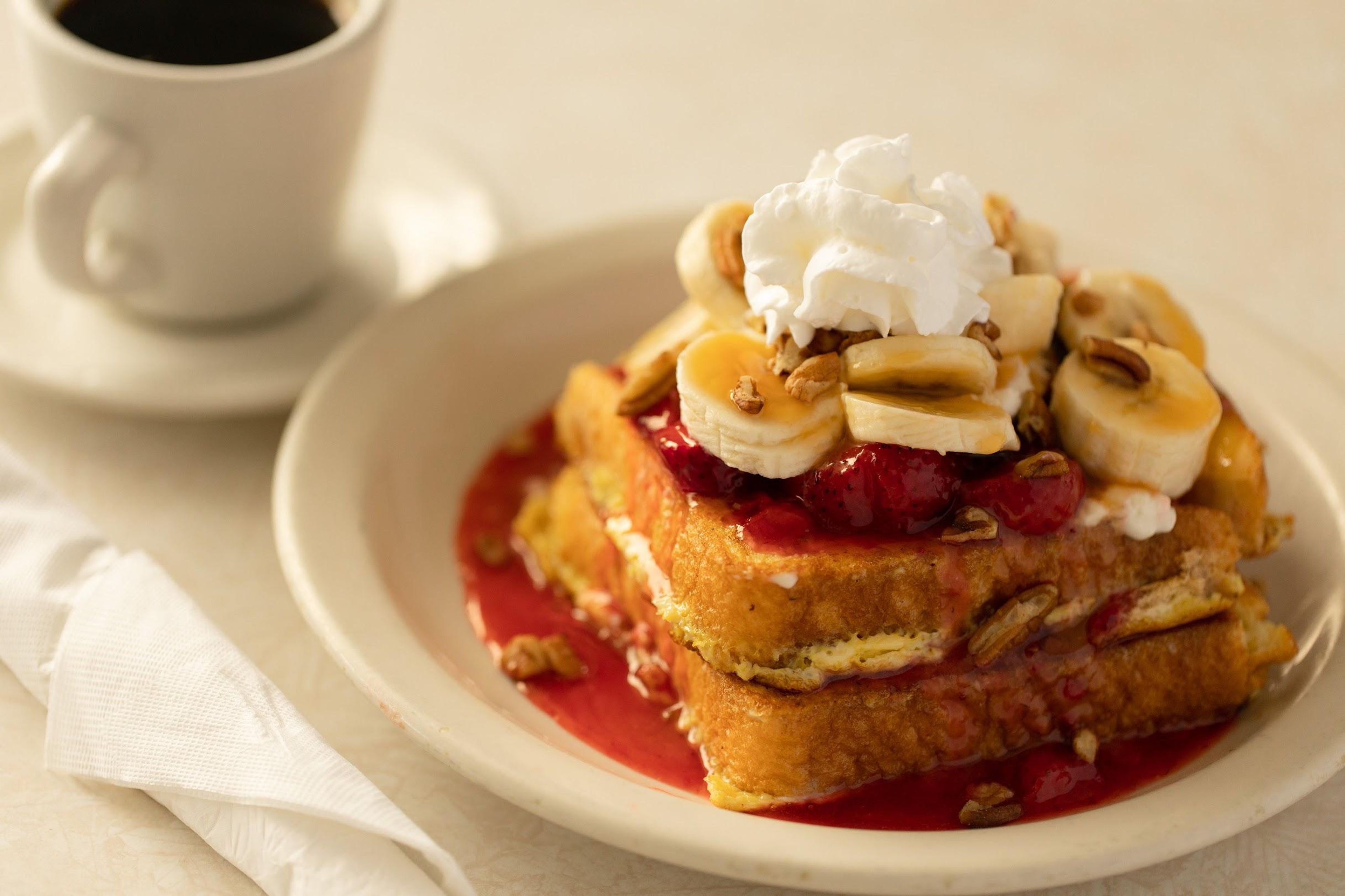 Stuffed French Toast.