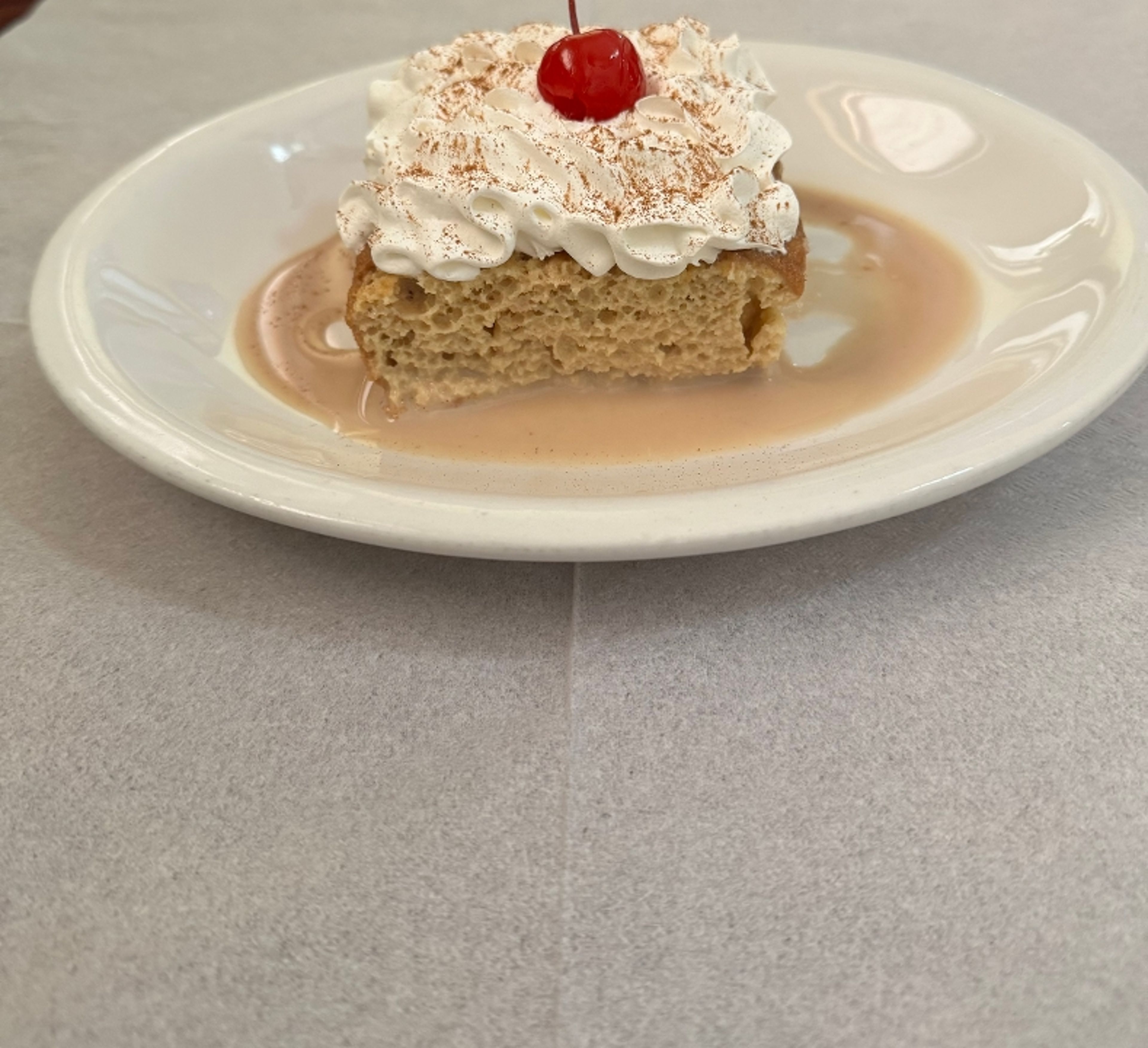 Tres Leches Cake.