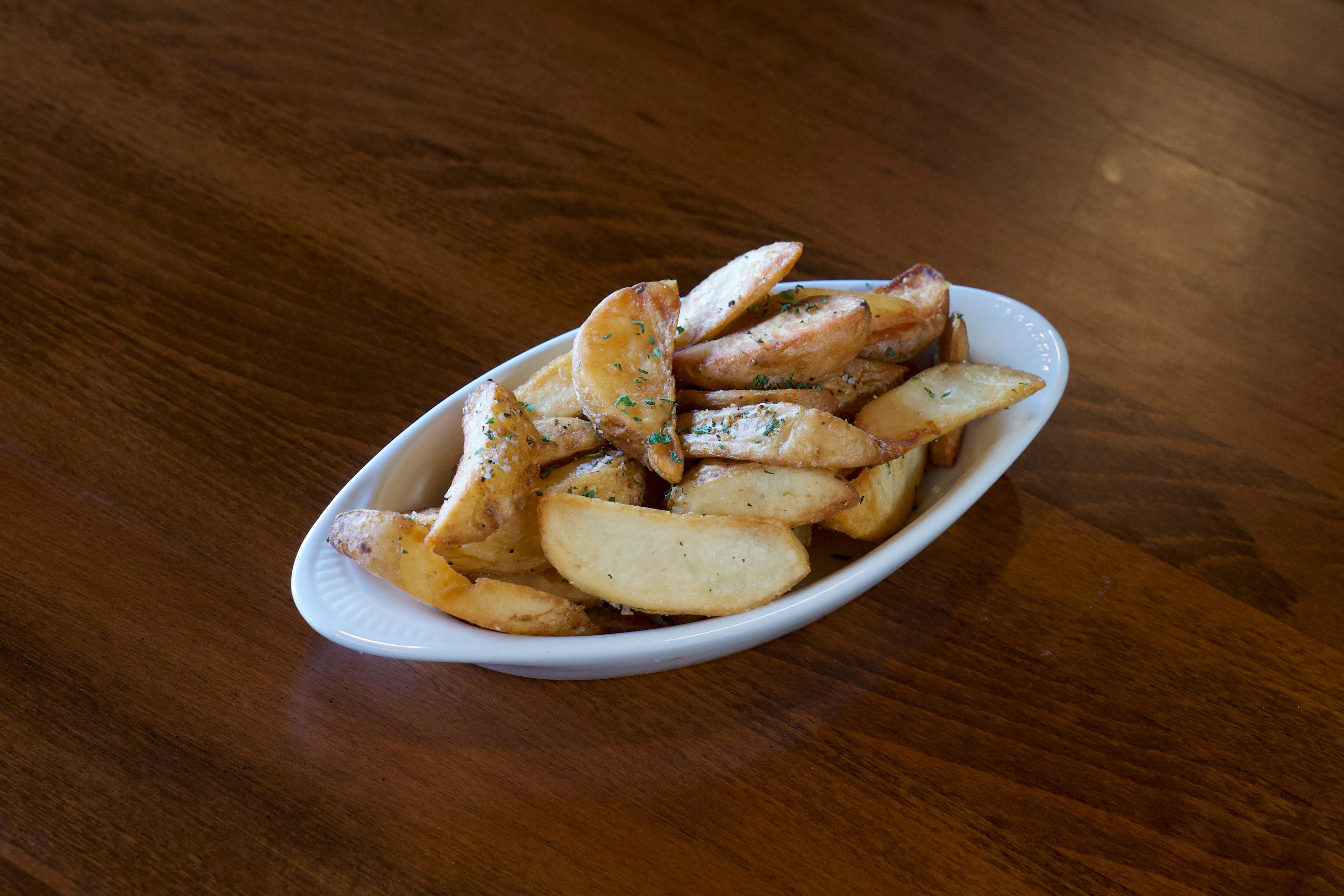 Side Seasoned Wedge Fries.