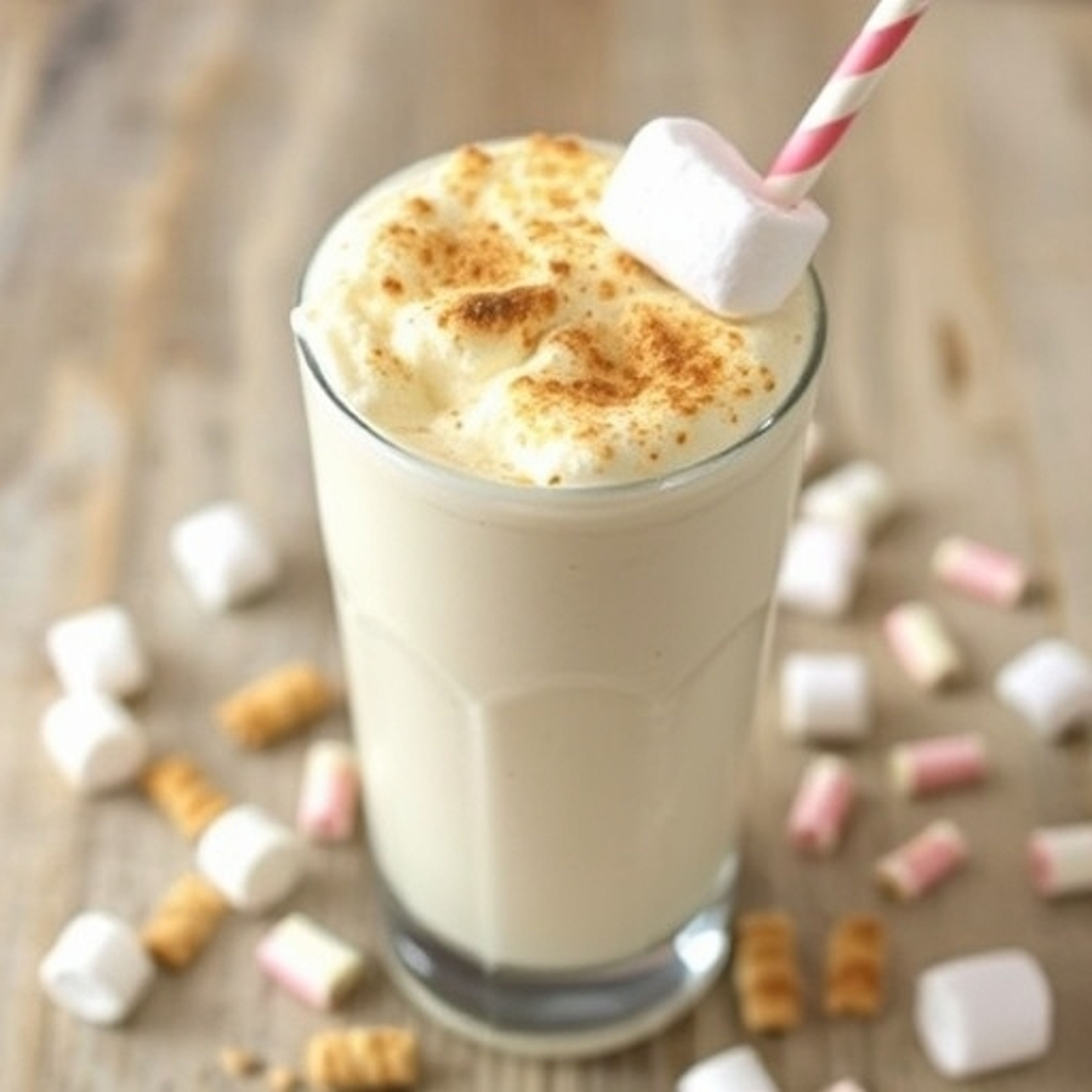 Toasted Marshmallow Milkshake.