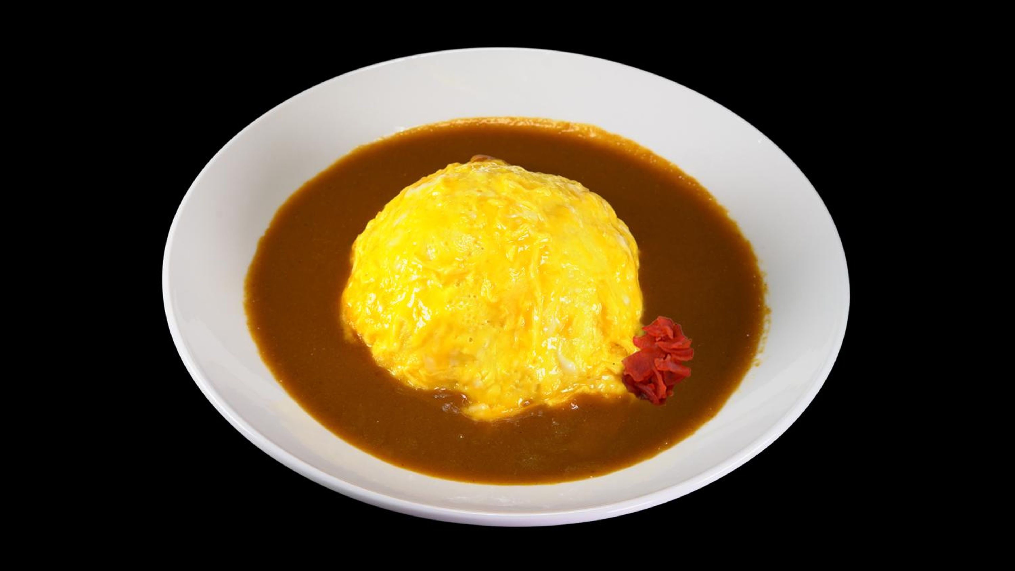 Omelet Plain Curry.