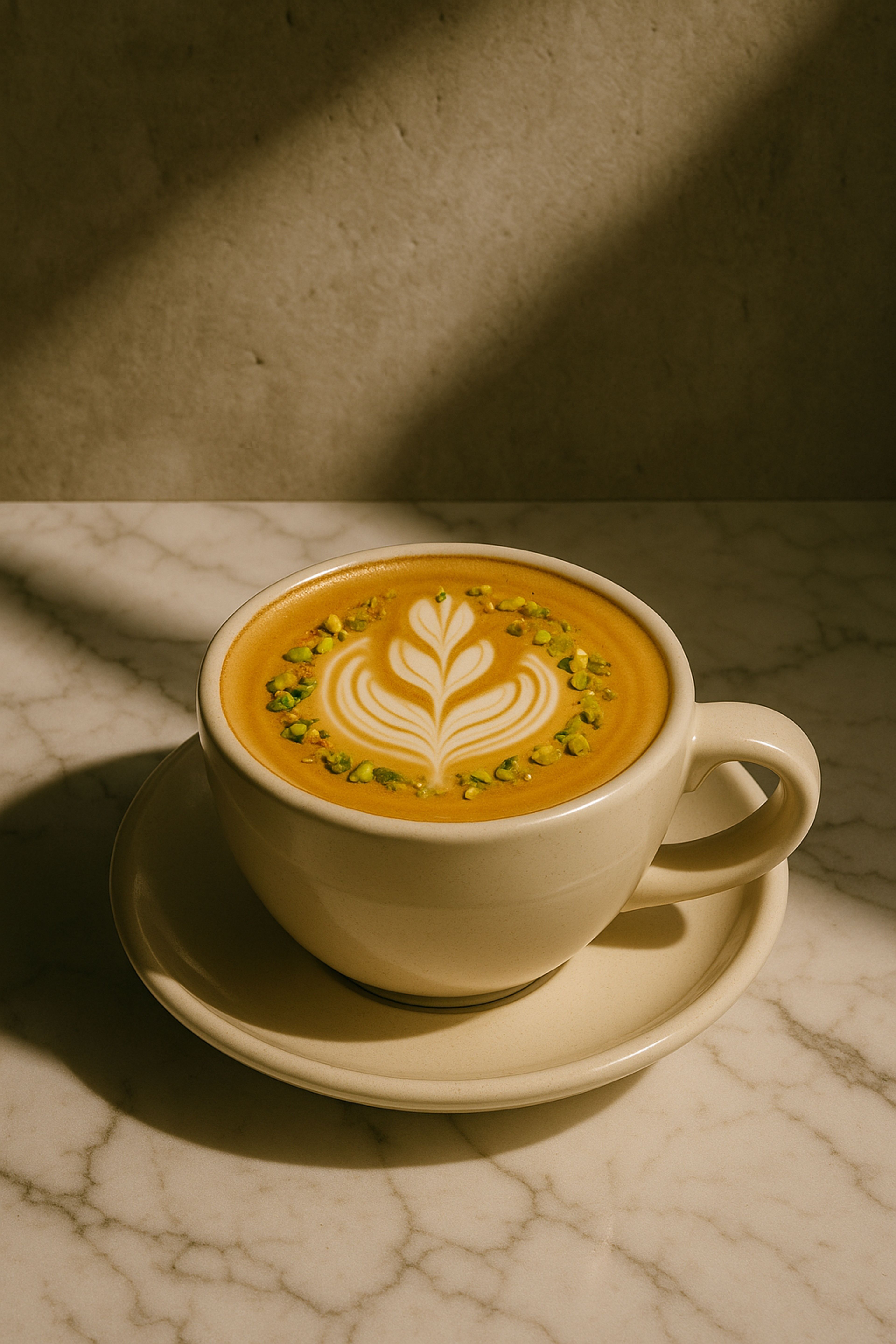 Pistachio Latte.