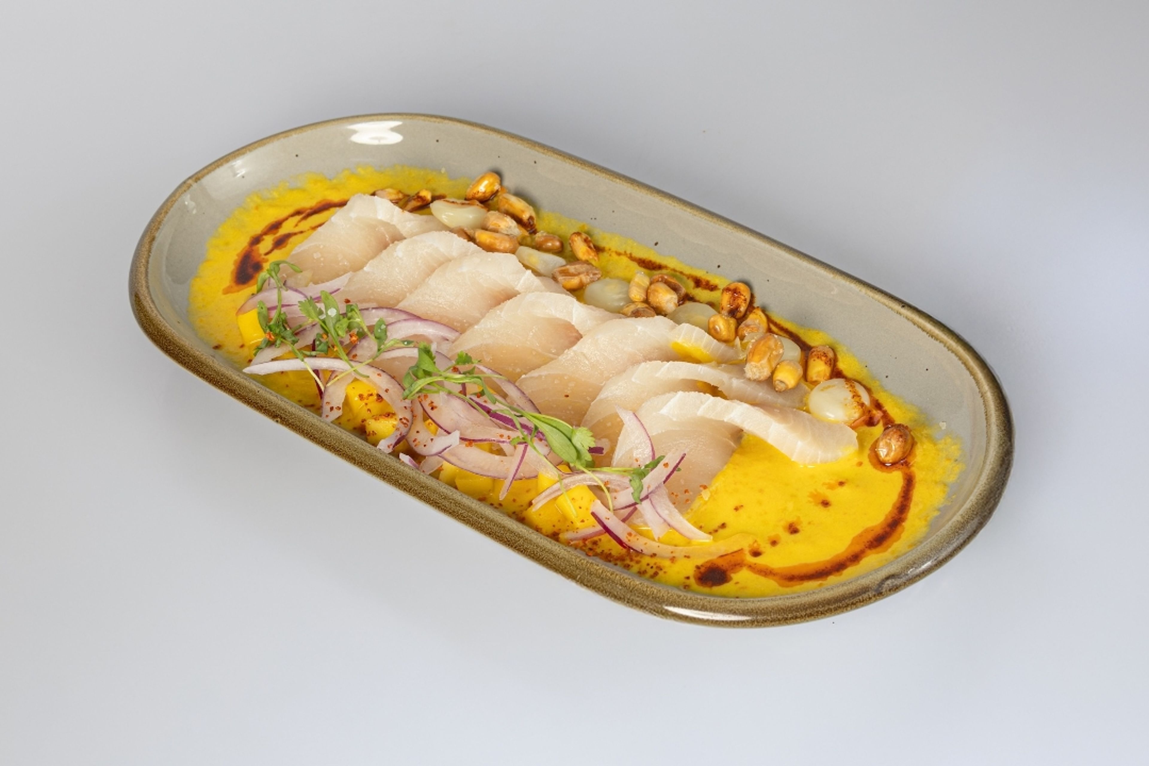 Tropical Mango Tiradito.