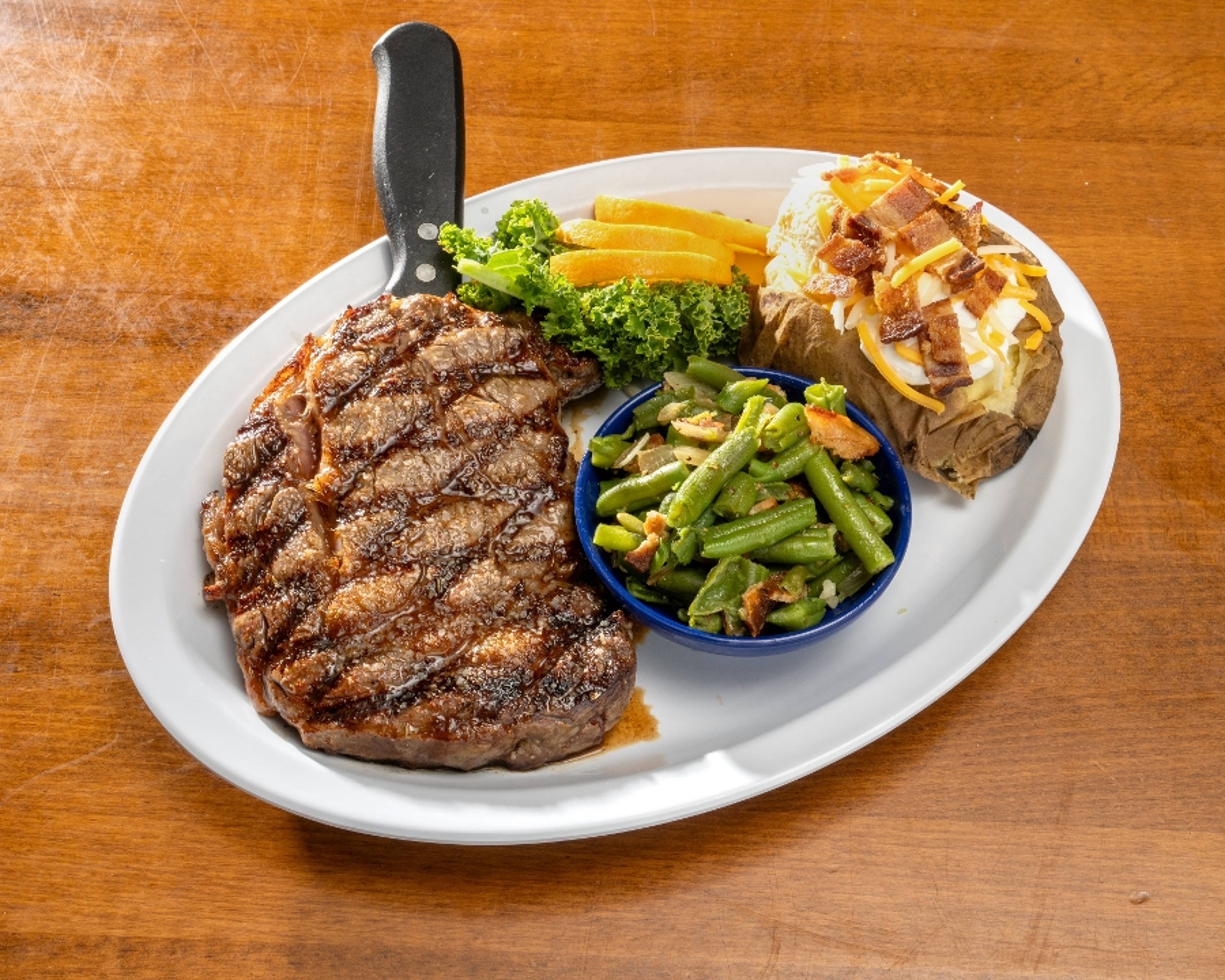 Rib Eye (12 oz.).