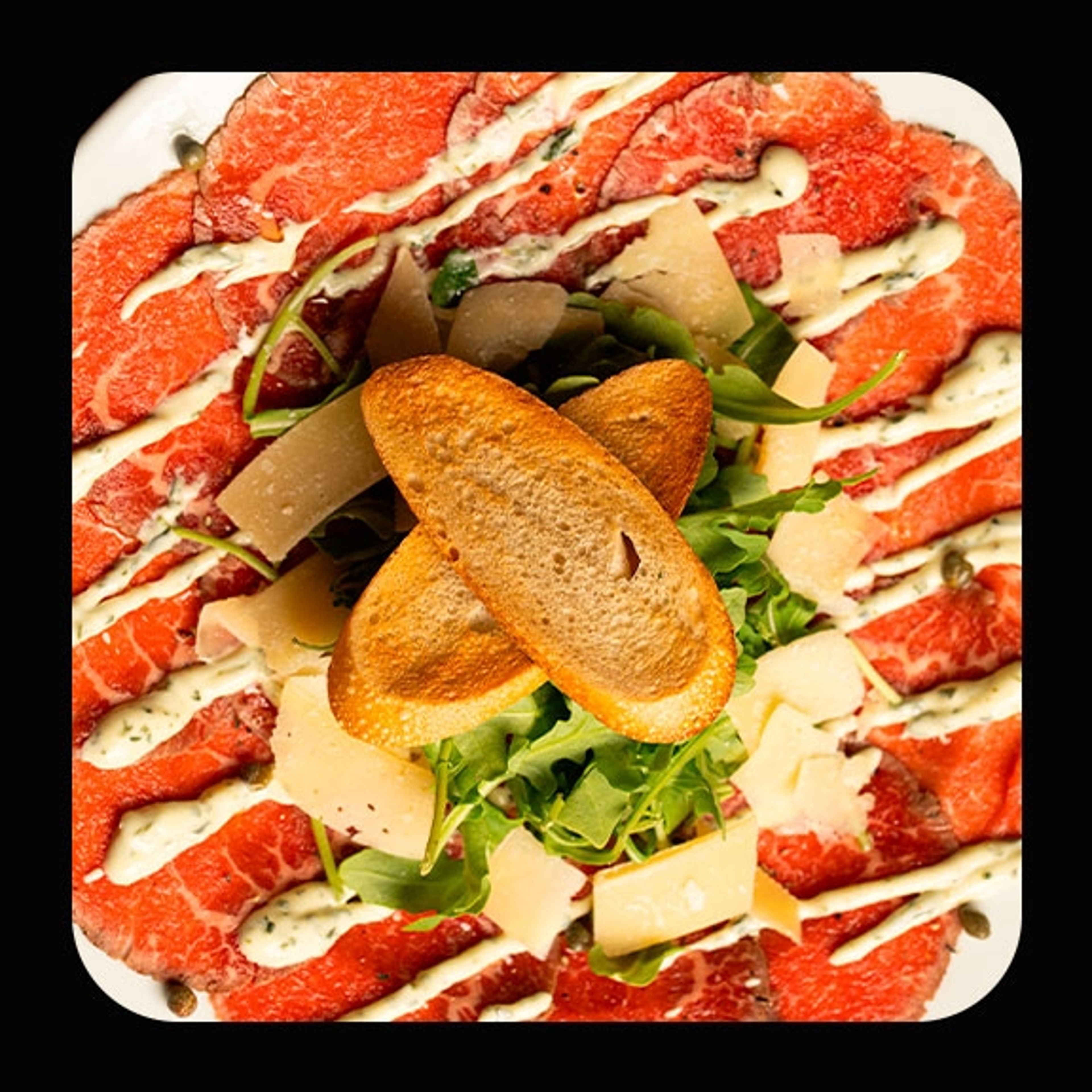 Carpaccio De Lomito Catering.