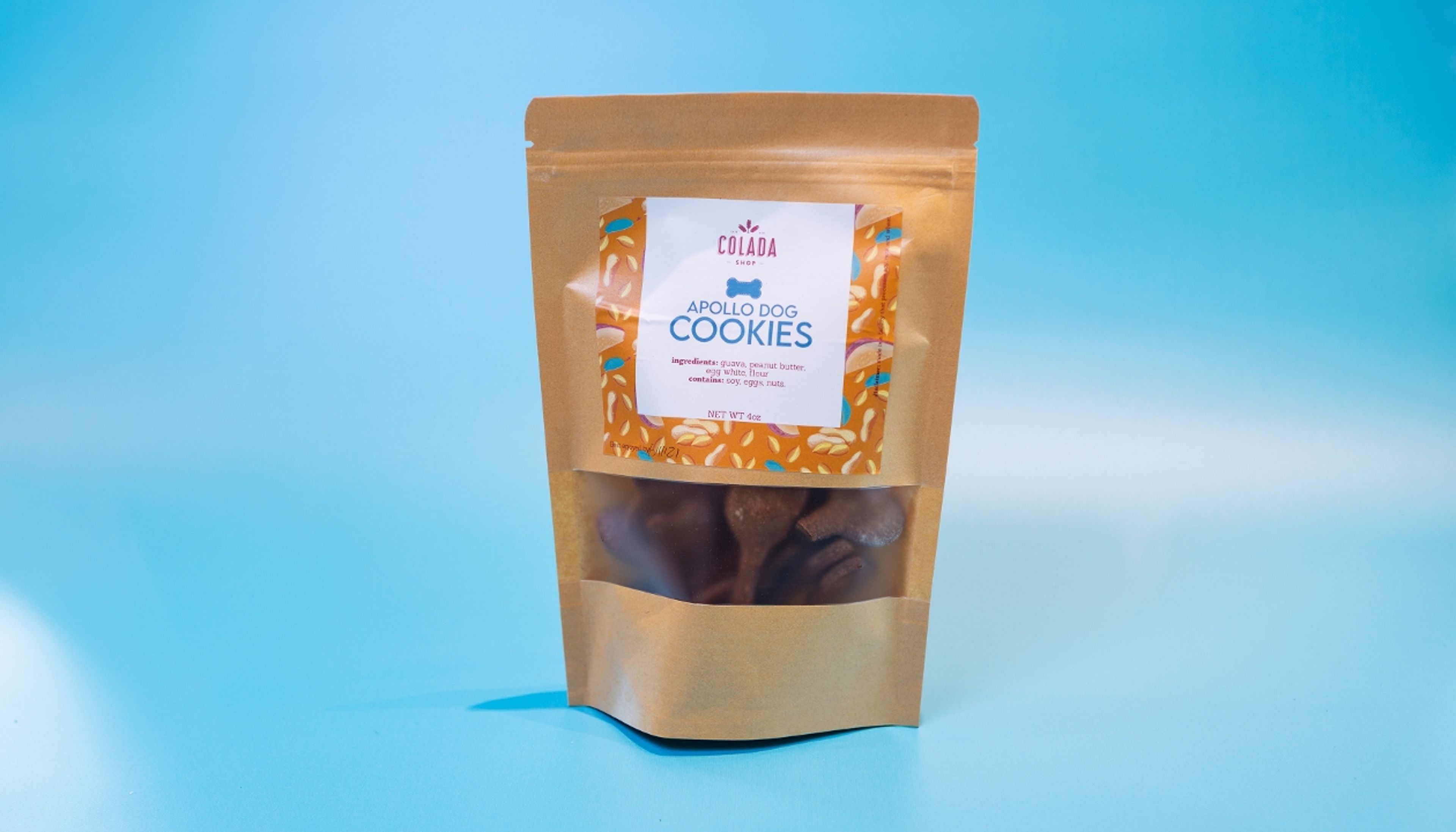 APOLLO DOG COOKIES.