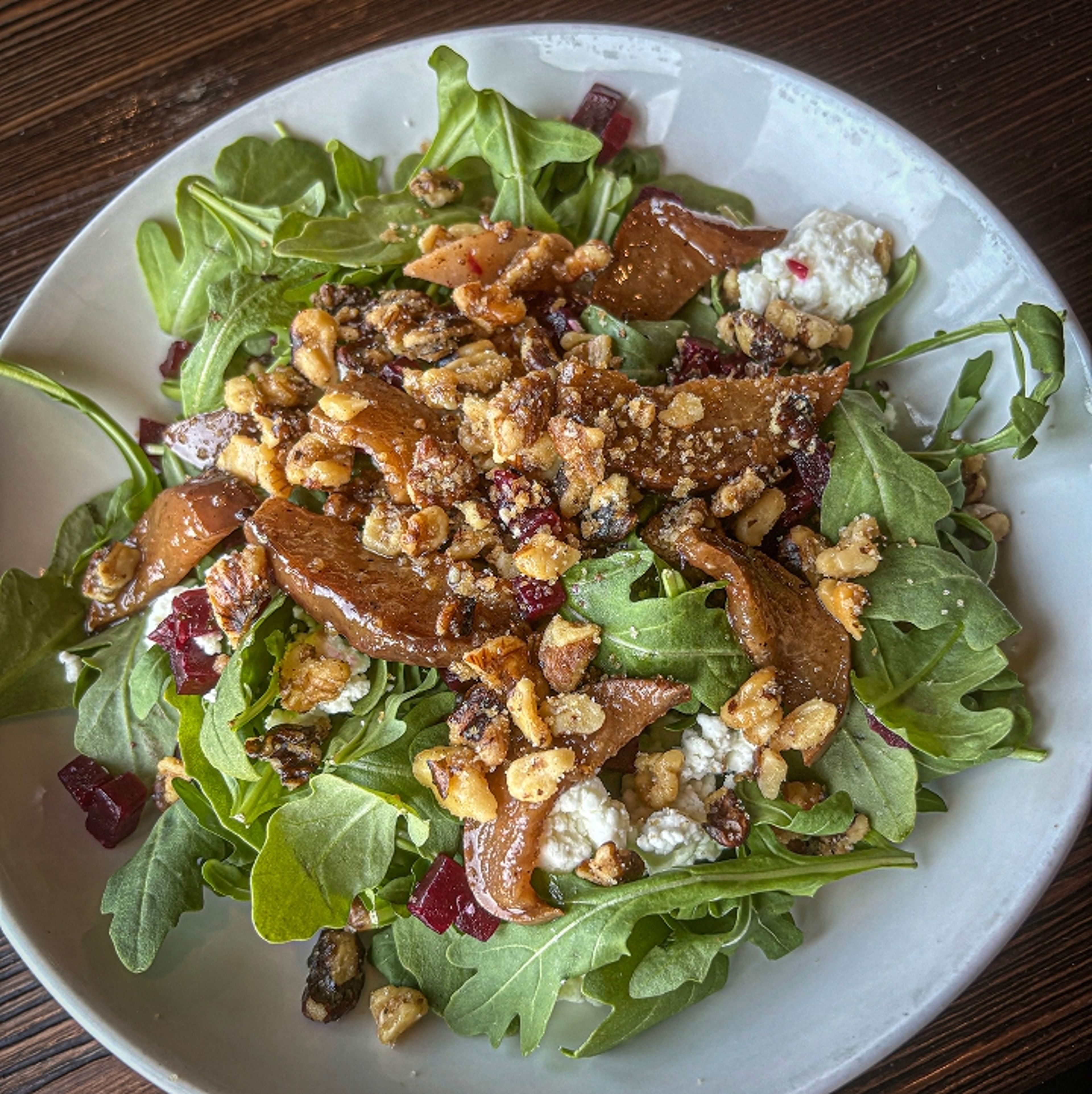 Slow Roasted Beet Salad.