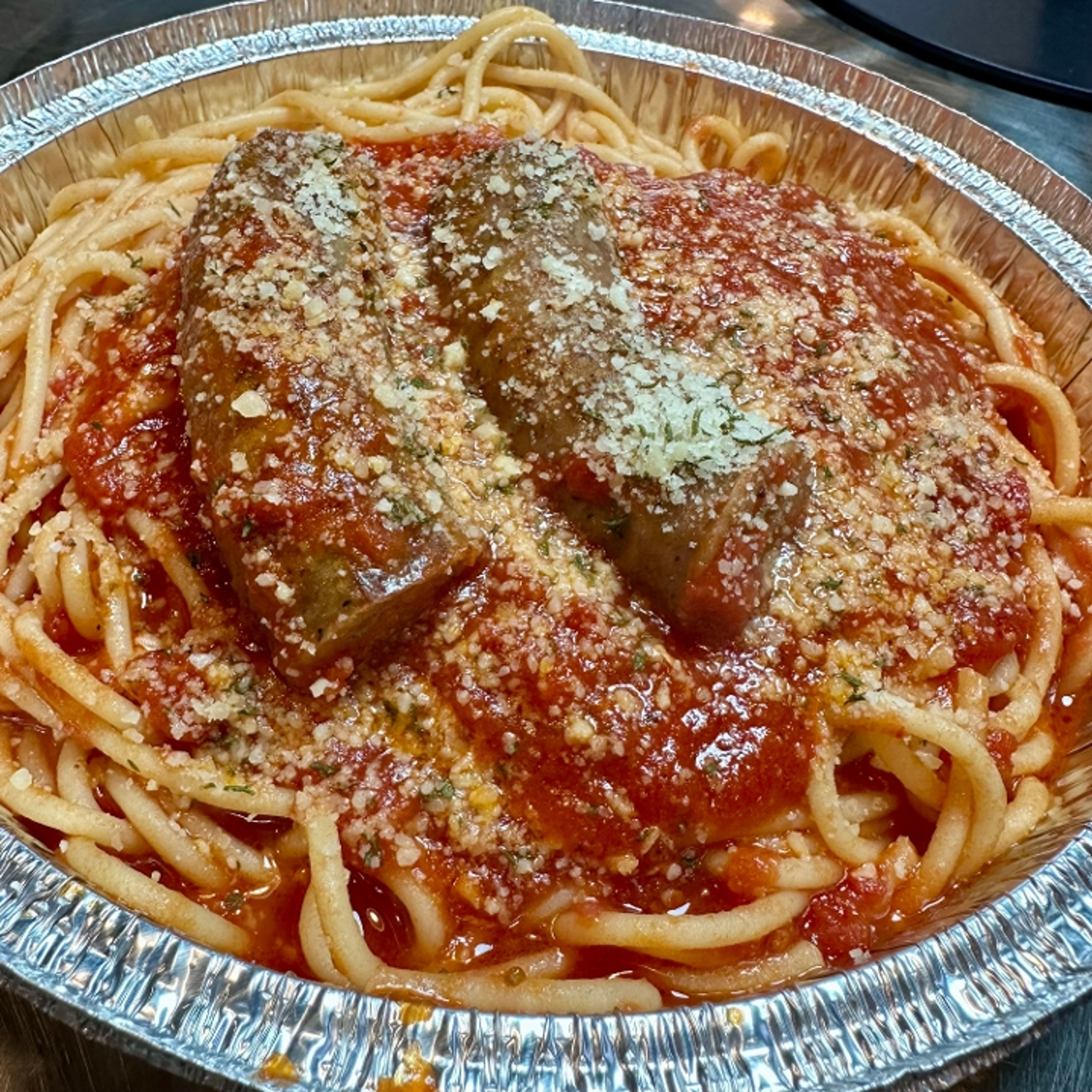 Spaghetti & Italian Sausage - New!.